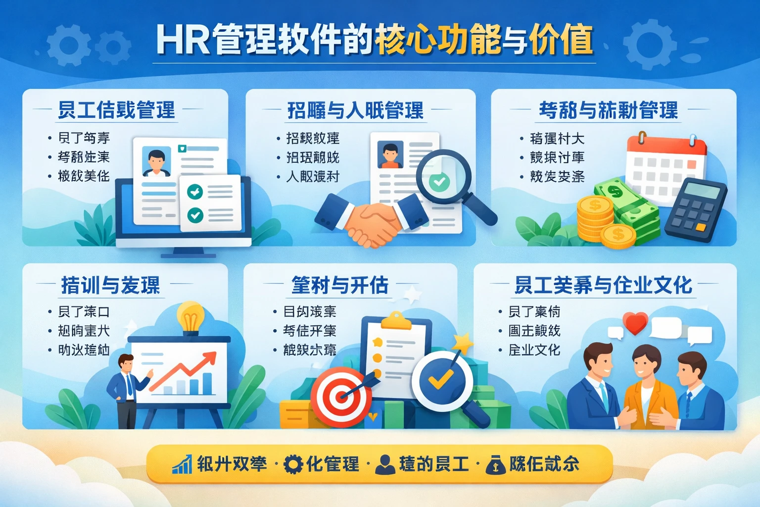 HR管理软件的核心功能与价值