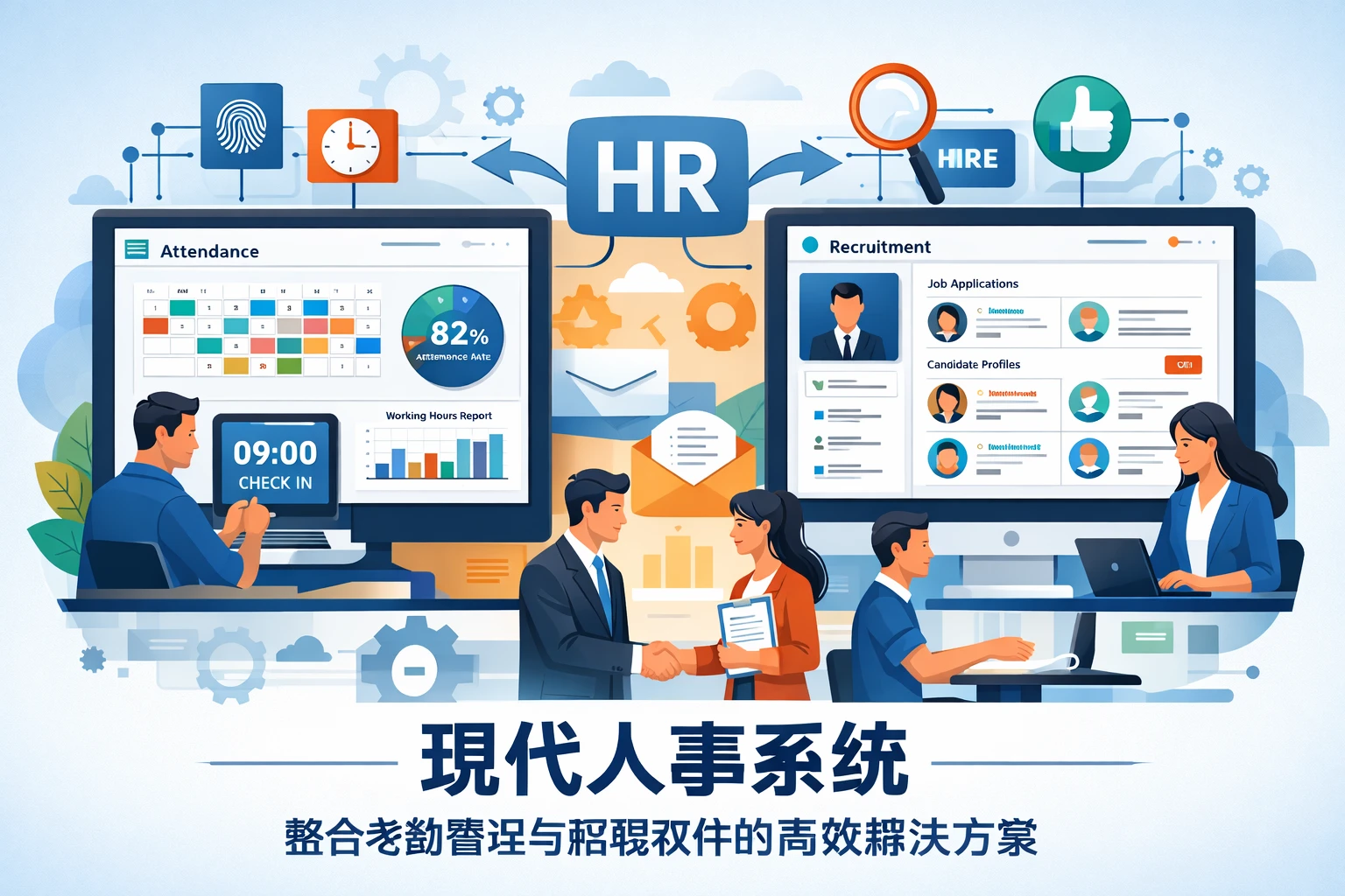现代人事系统：整合考勤管理与招聘软件的高效解决方案