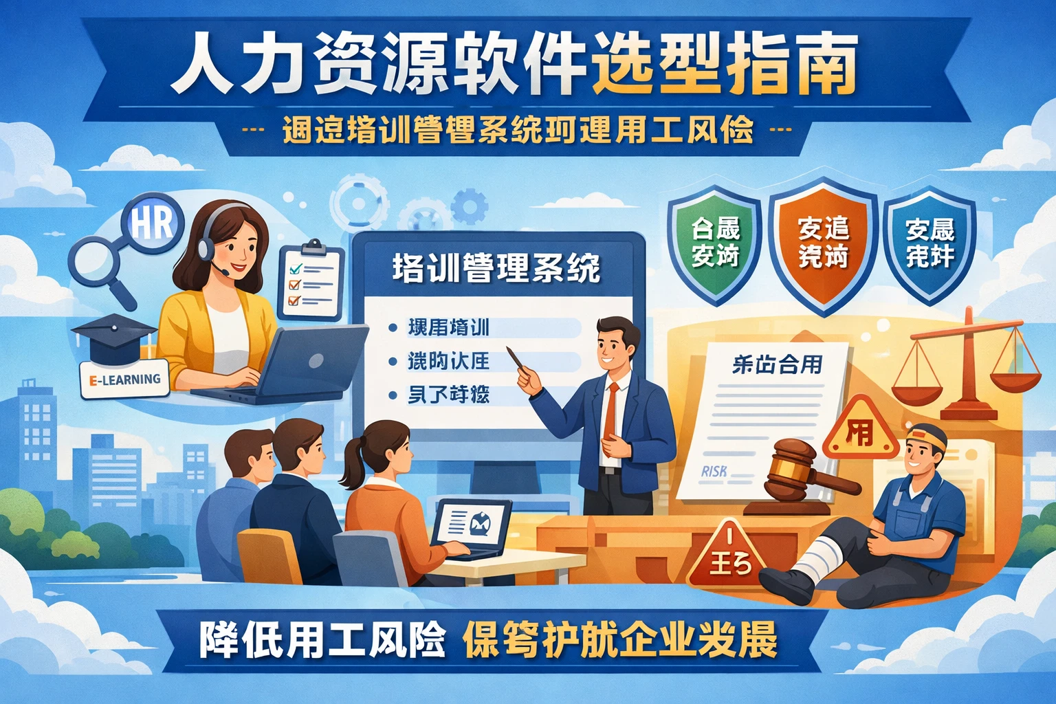 人力资源软件选型指南：通过培训管理系统规避用工风险