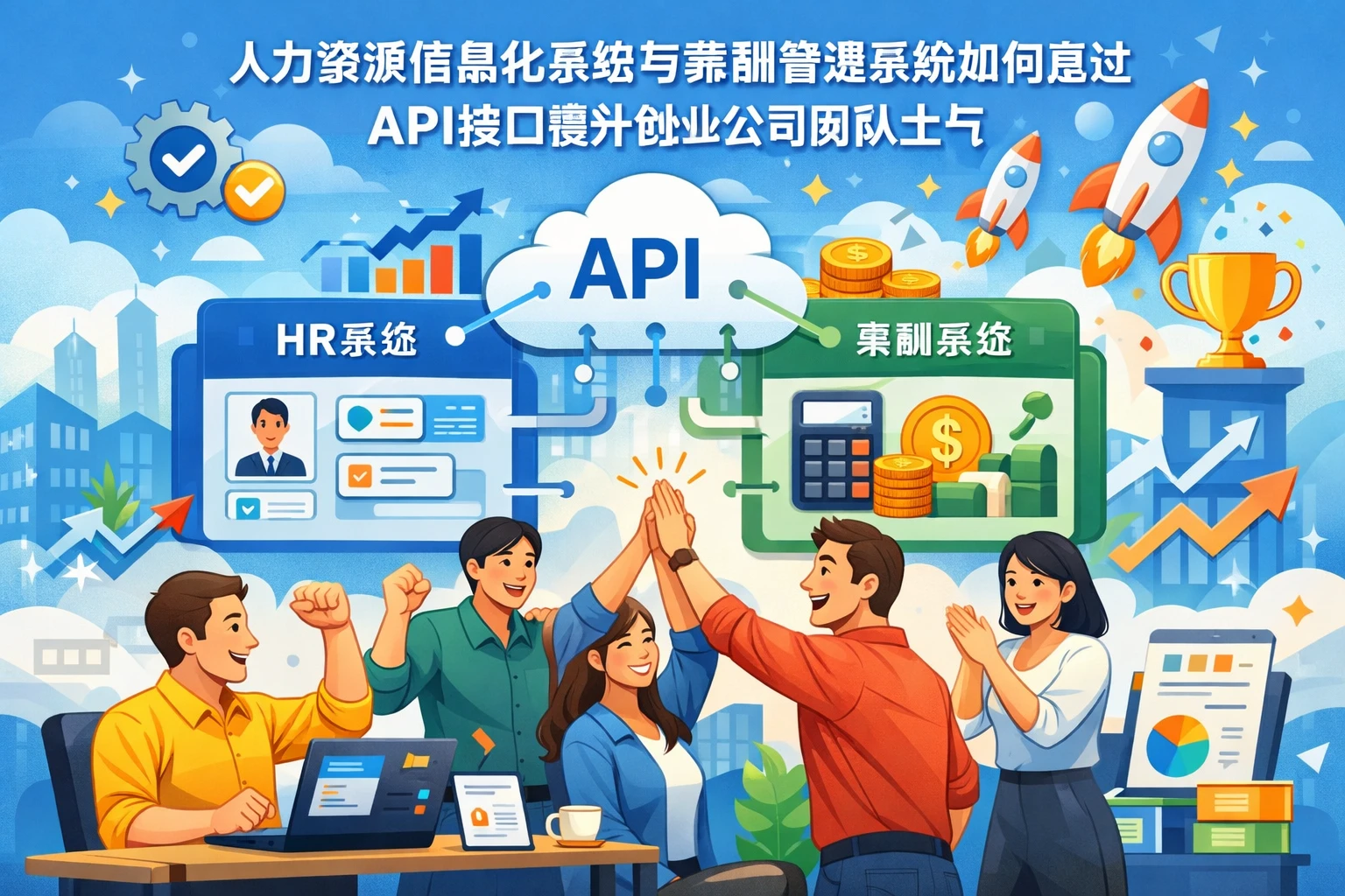 人力资源信息化系统与薪酬管理系统如何通过API接口提升创业公司团队士气