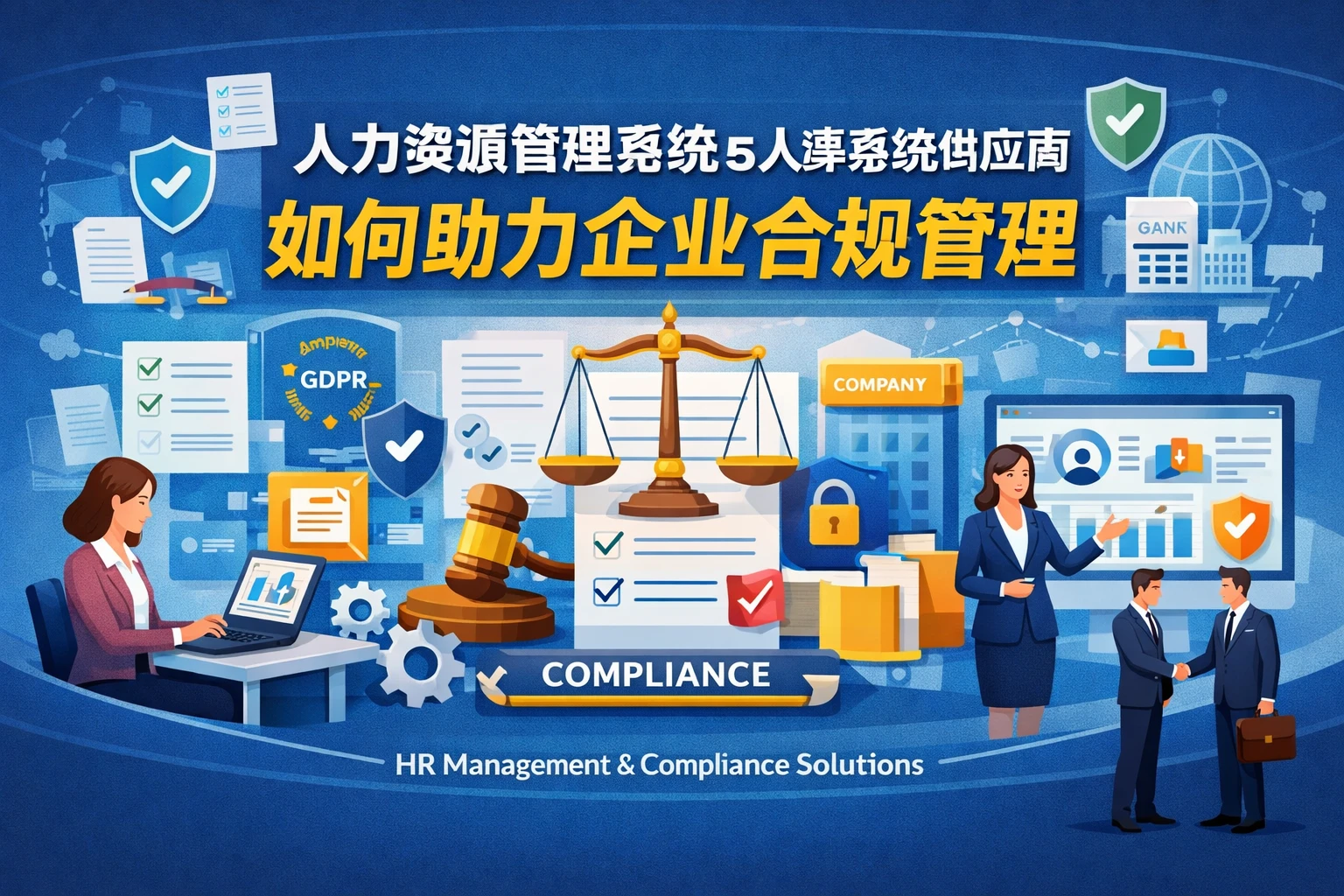 人力资源管理系统与人事系统供应商如何助力企业合规管理