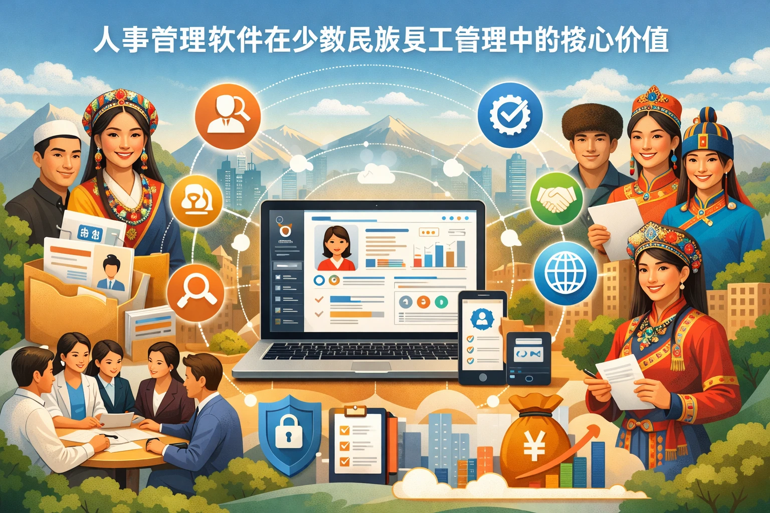 人事管理软件在少数民族员工管理中的核心价值