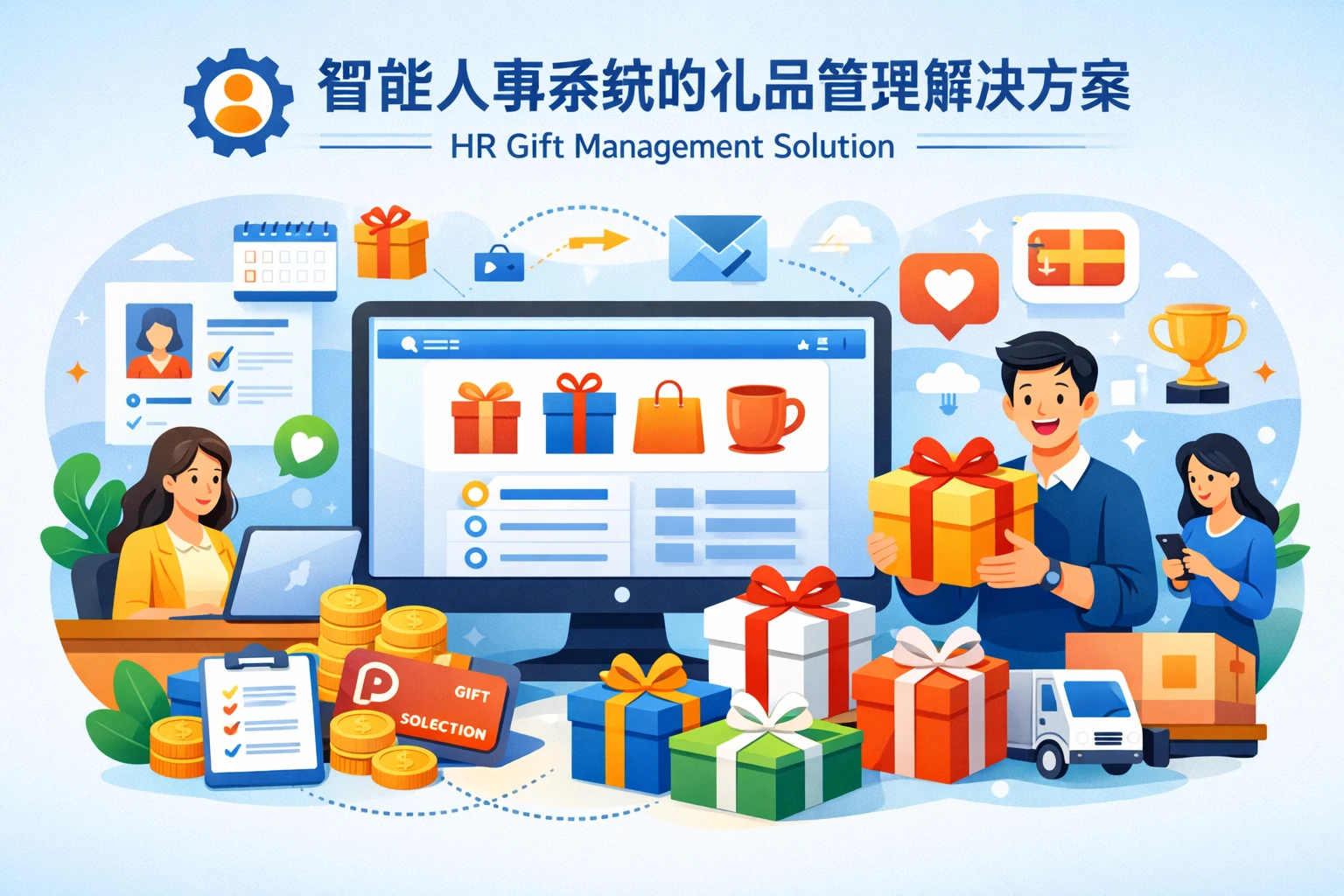 智能人事系统的礼品管理解决方案