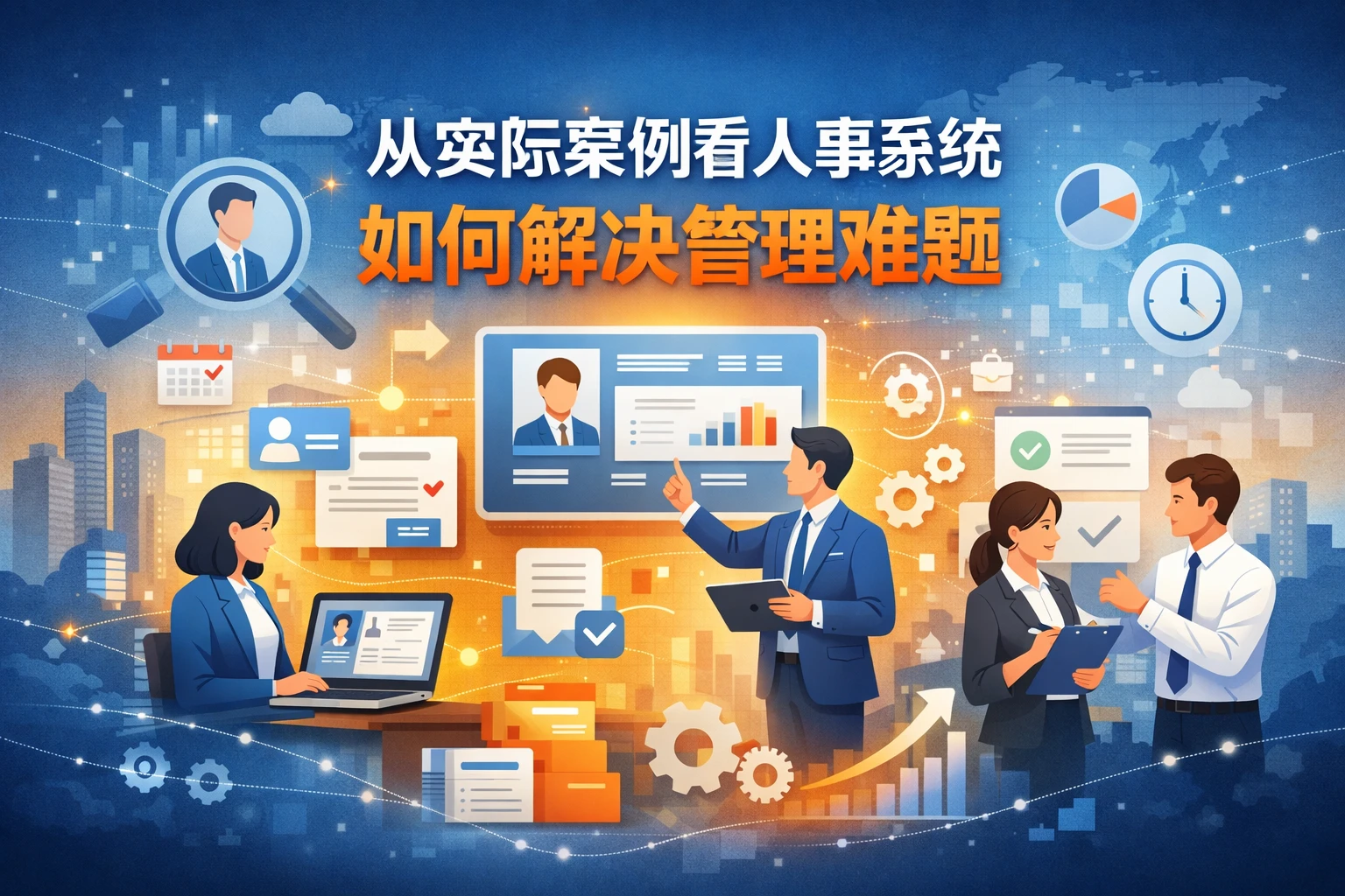 从实际案例看人事系统如何解决管理难题