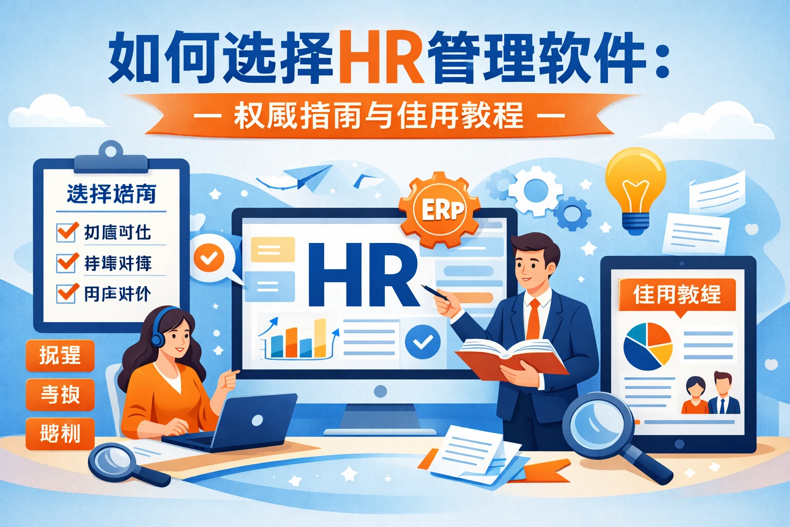 如何选择HR管理软件:权威指南与使用教程