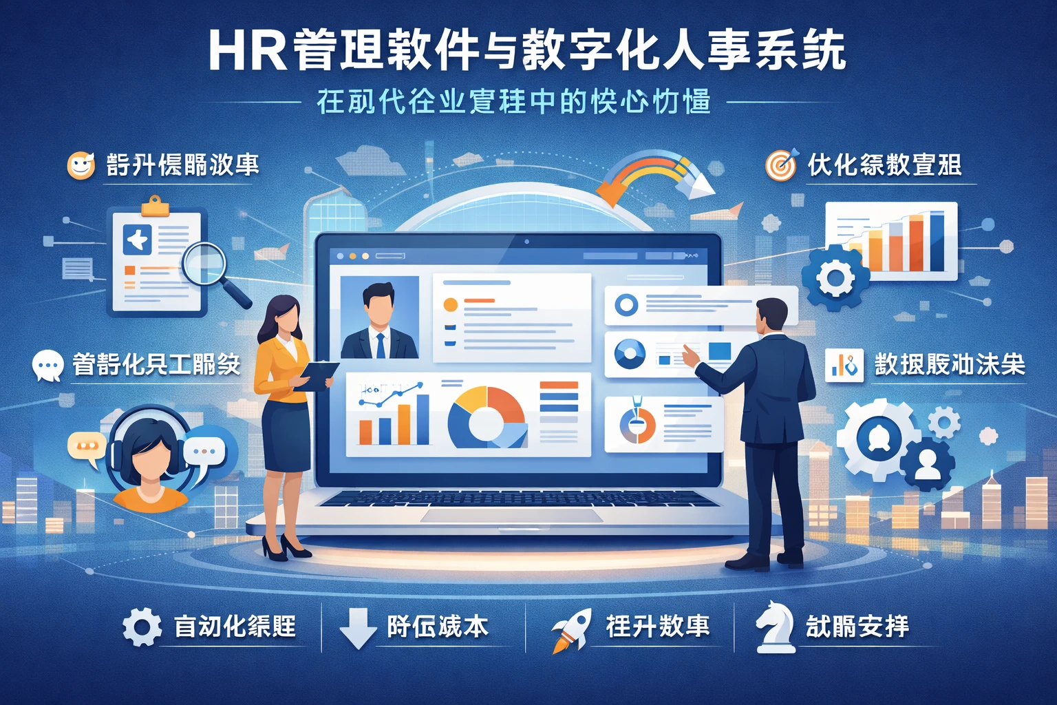 HR管理软件与数字化人事系统在现代企业管理中的核心价值