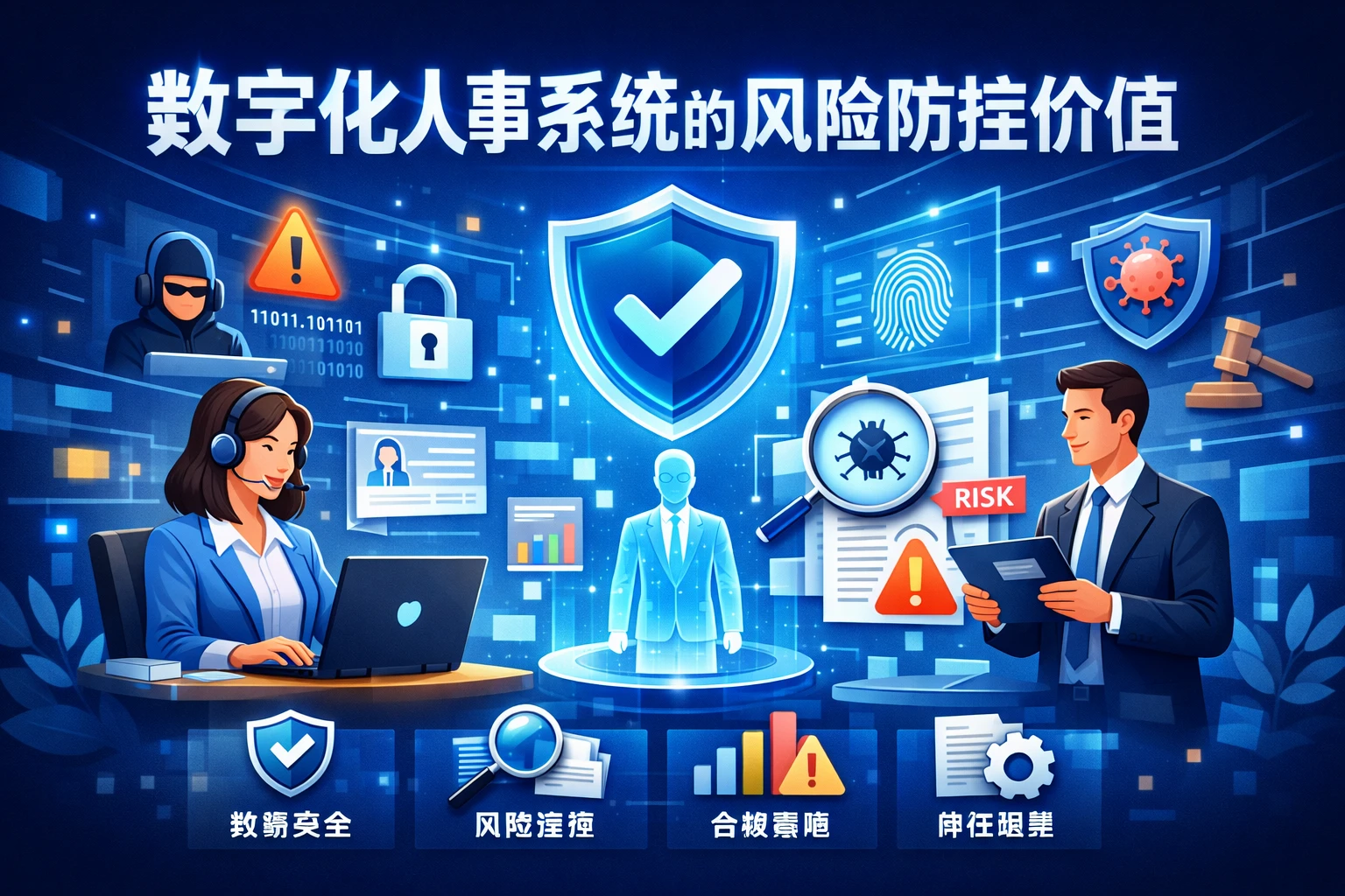 数字化人事系统的风险防控价值