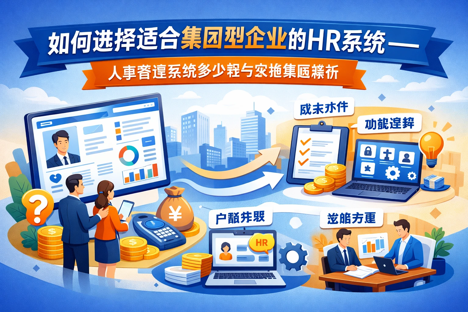 如何选择适合集团型企业的HR系统——人事管理系统多少钱与实施策略解析