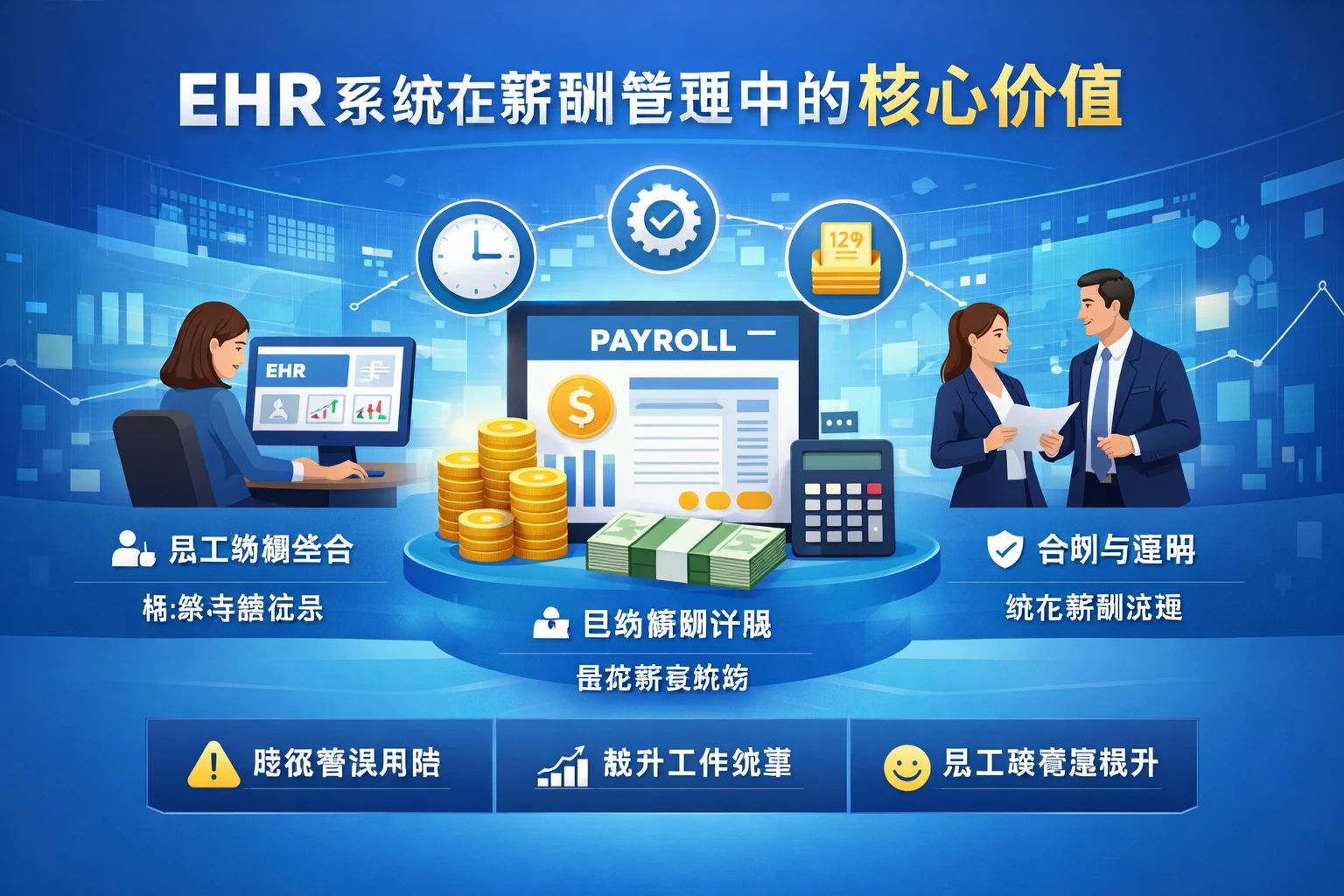 EHR系统在薪酬管理中的核心价值