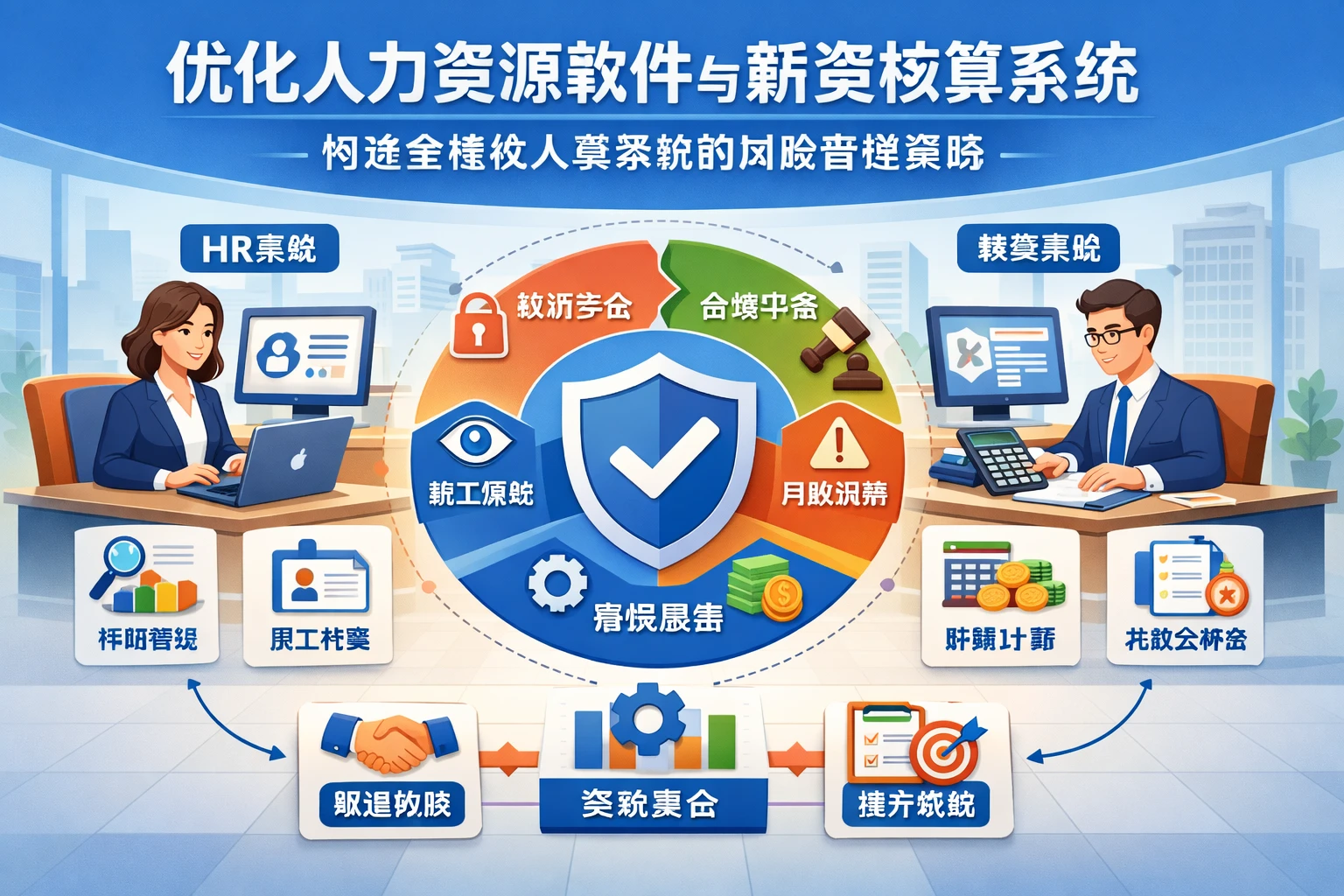 优化人力资源软件与薪资核算系统：构建全模块人事系统的风险管理策略