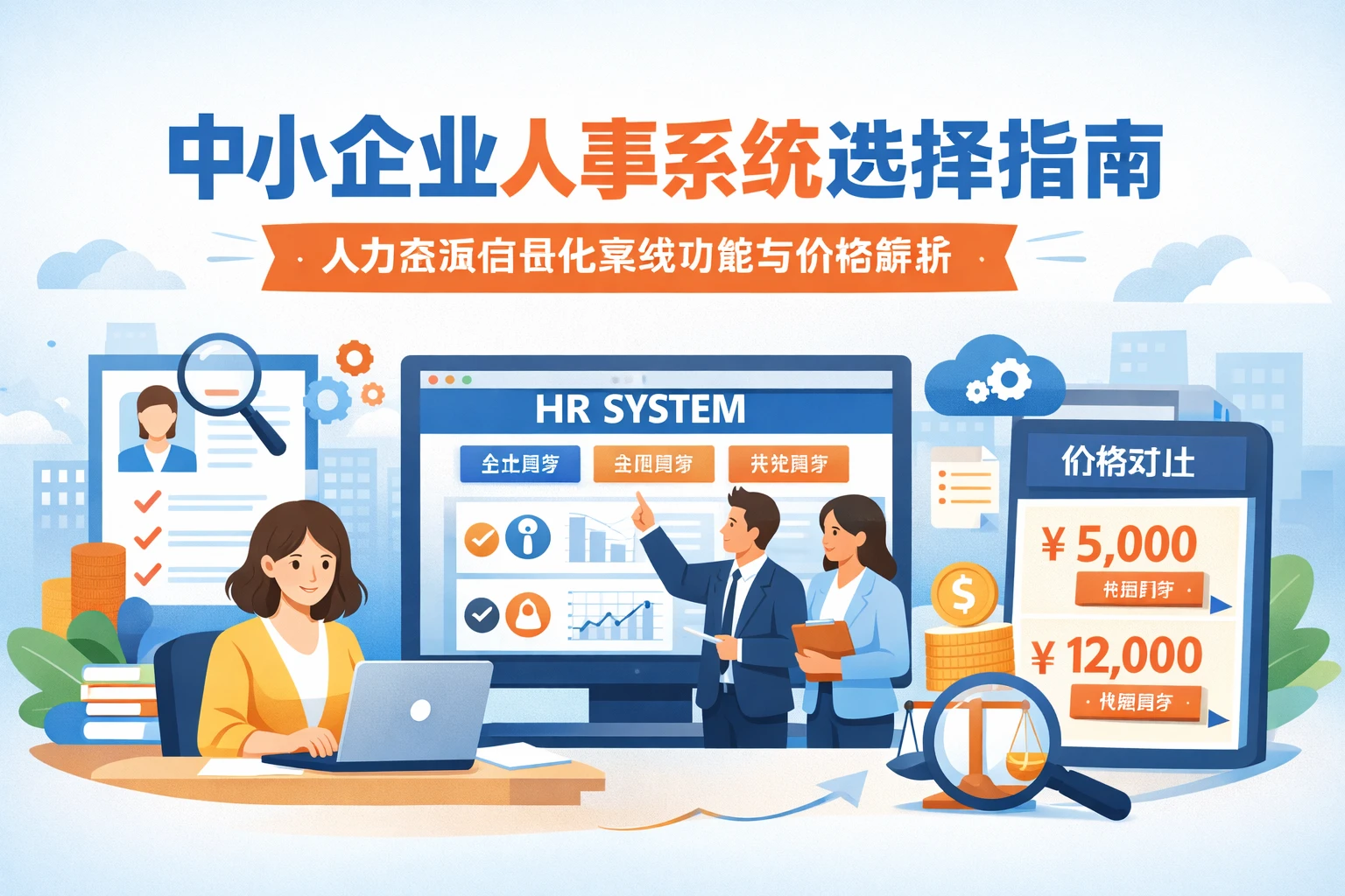 中小企业人事系统选择指南：人力资源信息化系统功能与价格解析