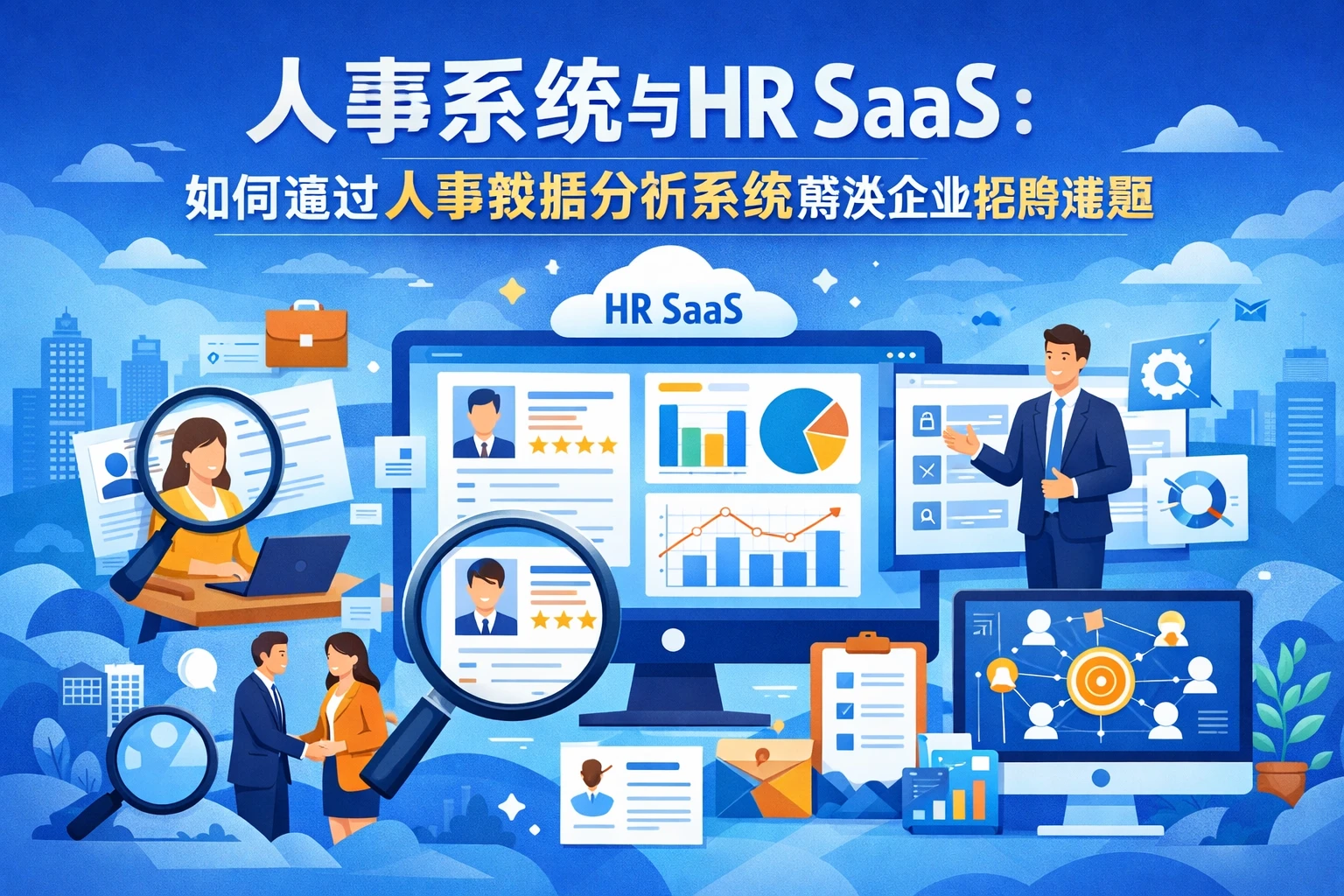 人事系统与HR SaaS:如何通过人事数据分析系统解决企业招聘难题