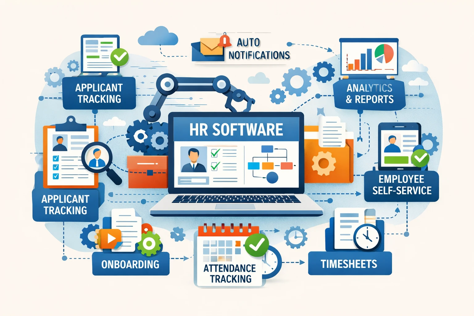 人力资源软件的自动化处理机制