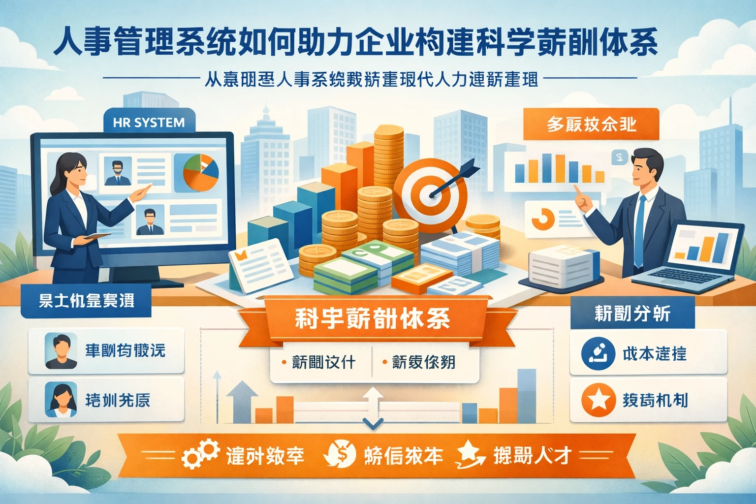 人事管理系统如何助力企业构建科学薪酬体系——从集团型人事系统案例看现代人力资源管理