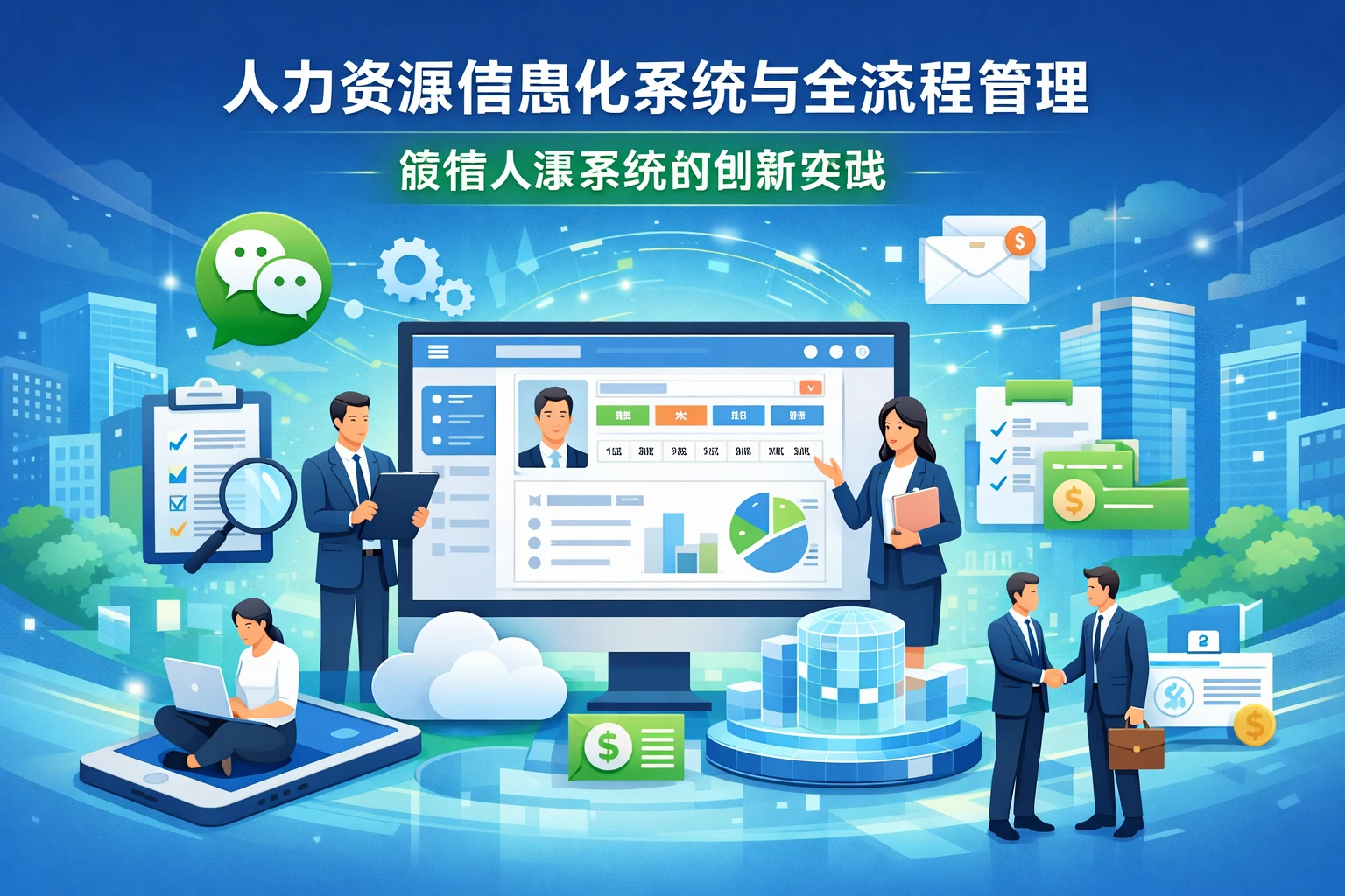 人力资源信息化系统与全流程管理：微信人事系统的创新实践