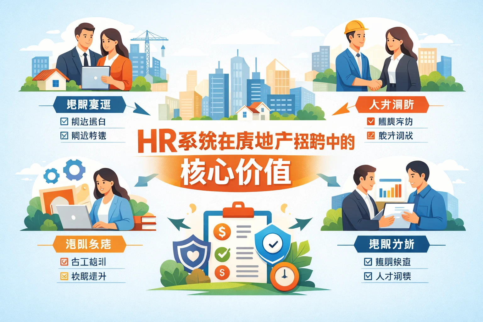 HR系统在房地产招聘中的核心价值