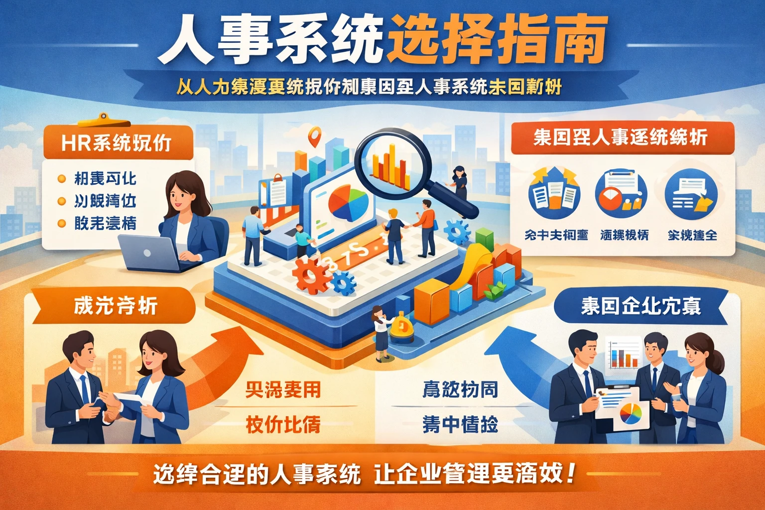 人事系统选择指南：从人力资源系统报价到集团型人事系统全面解析