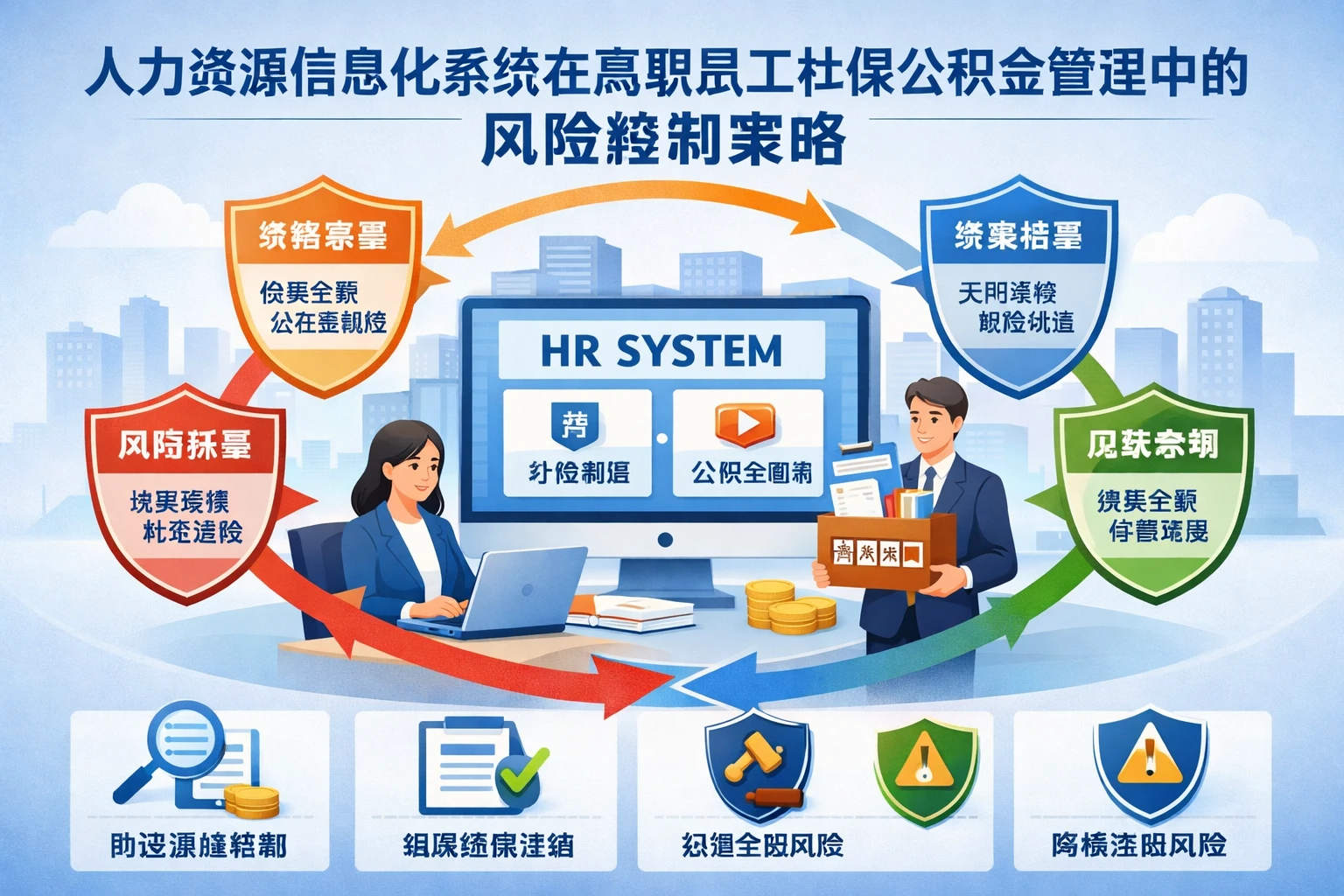 人力资源信息化系统在离职员工社保公积金管理中的风险控制策略