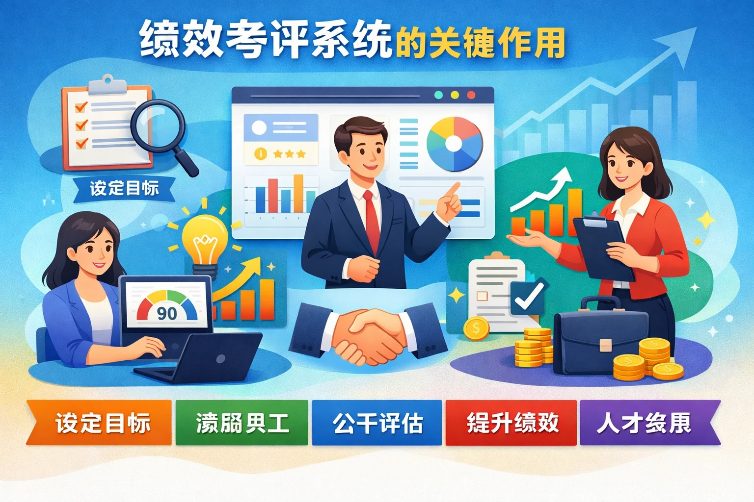 绩效考评系统的关键作用