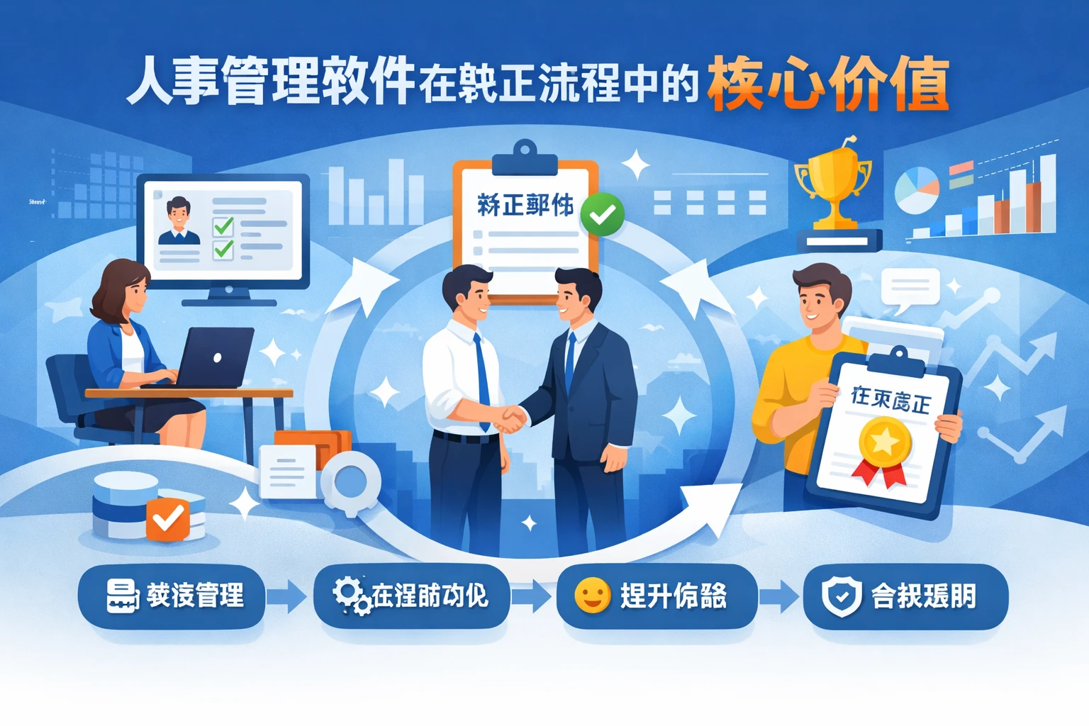 人事管理软件在转正流程中的核心价值