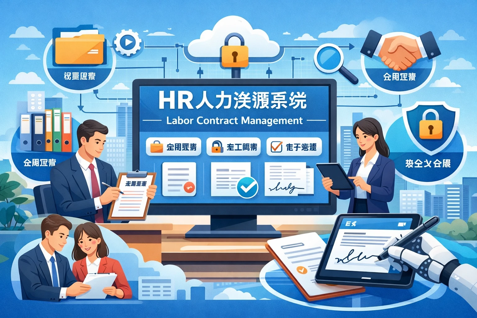 人力资源信息化系统在劳动合同管理中的关键作用