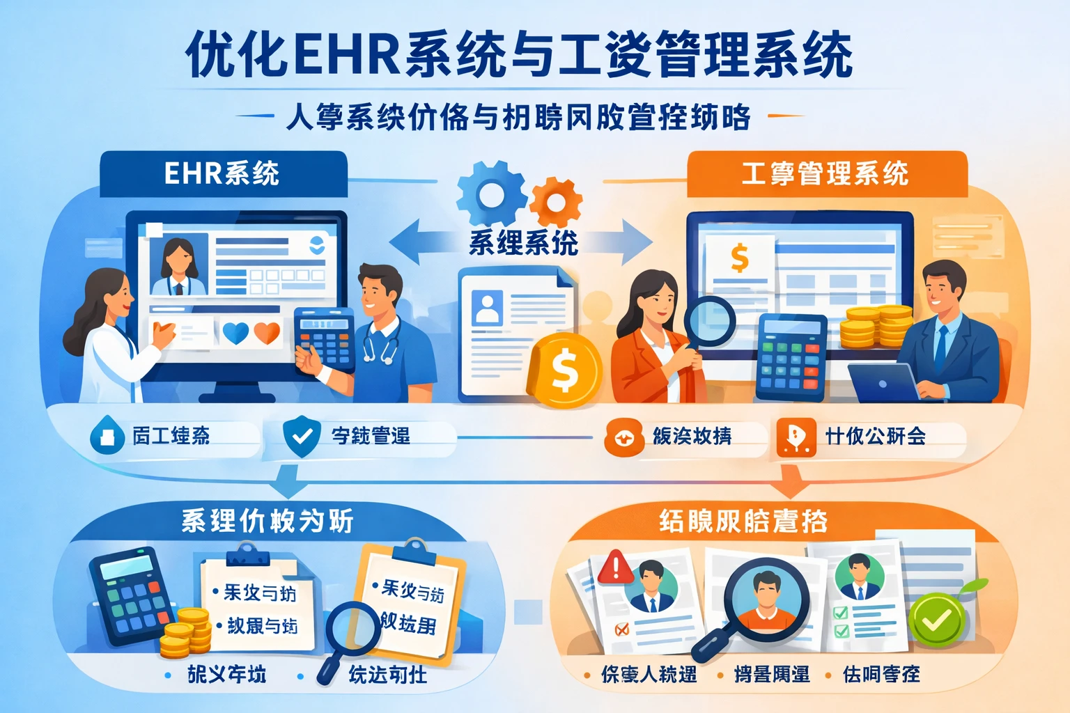 优化EHR系统与工资管理系统：人事系统价格与招聘风险管控策略