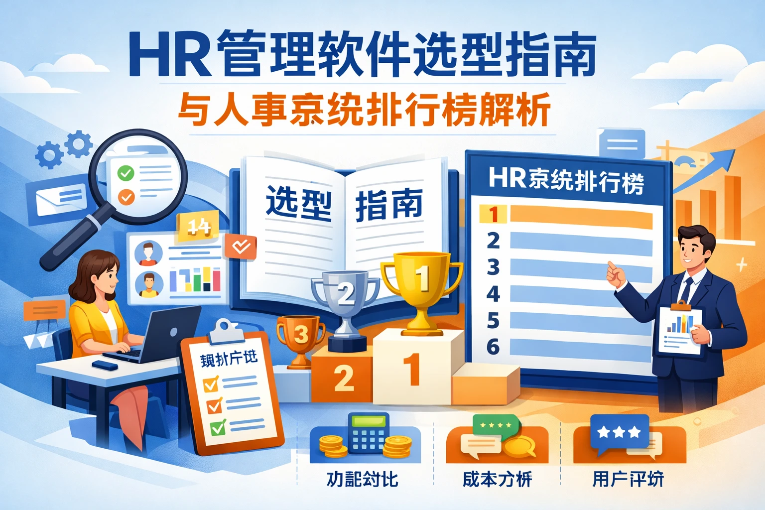 HR管理软件选型指南与人事系统排行榜解析