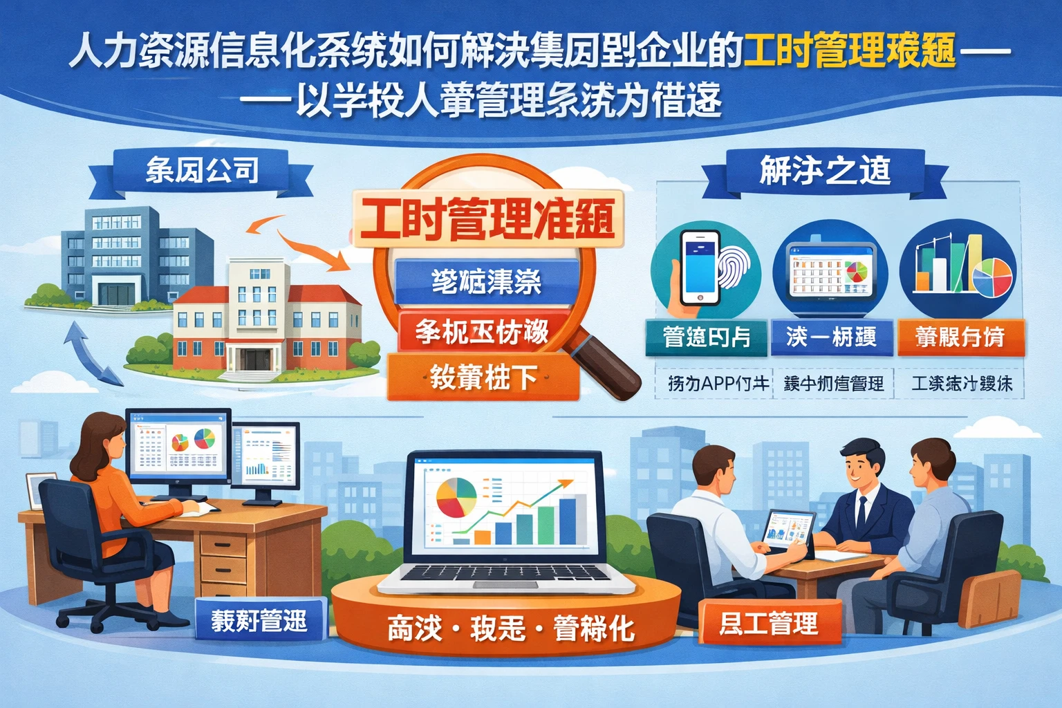 人力资源信息化系统如何解决集团型企业的工时管理难题——以学校人事管理系统为借鉴