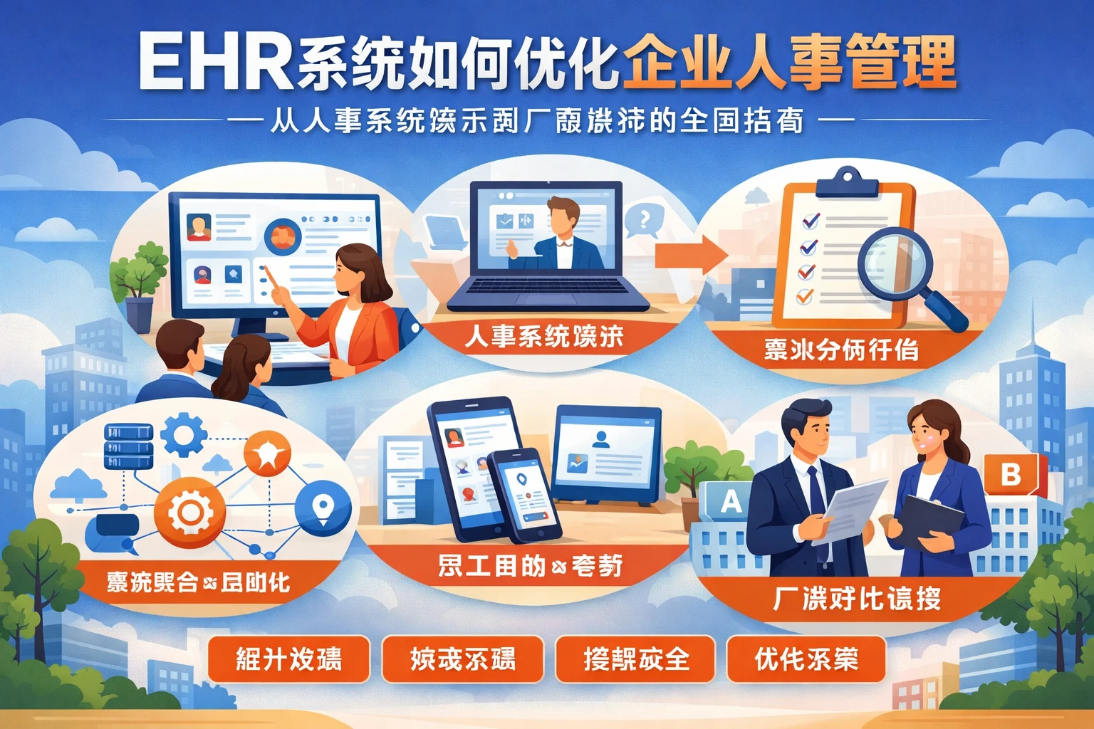 EHR系统如何优化企业人事管理——从人事系统演示到厂商选择的全面指南