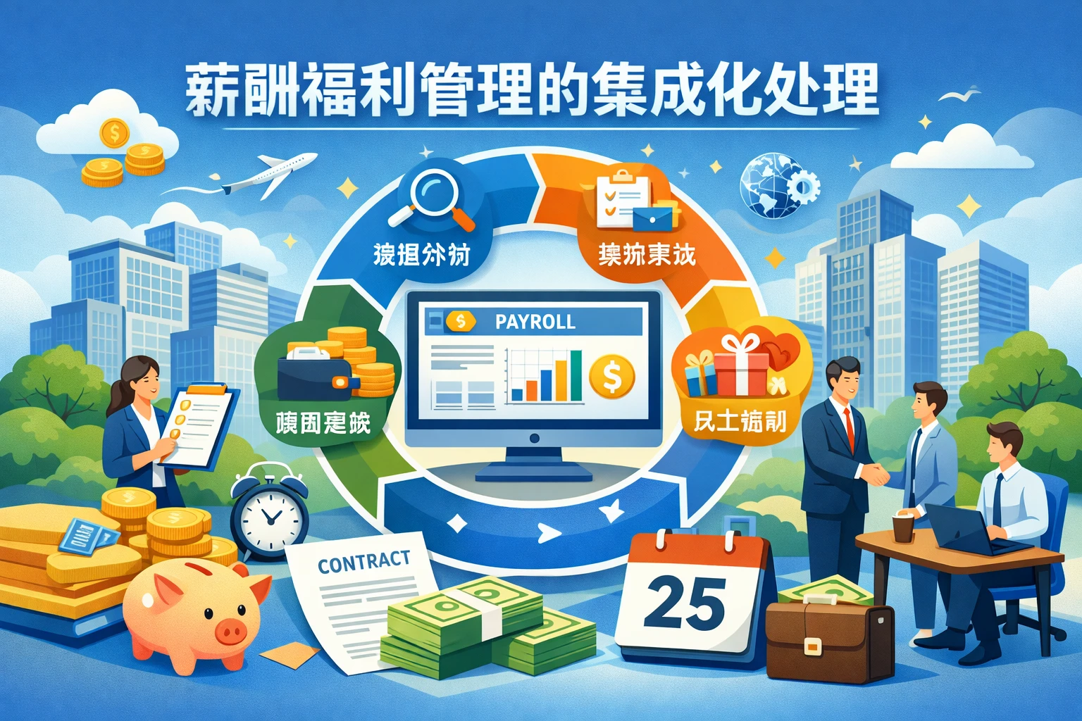 薪酬福利管理的集成化处理