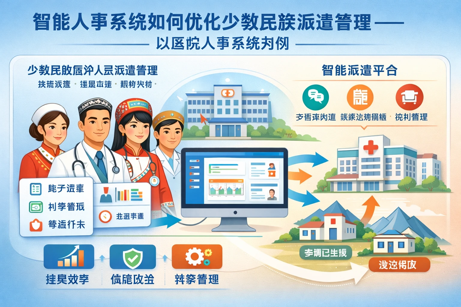 智能人事系统如何优化少数民族派遣管理——以医院人事系统为例