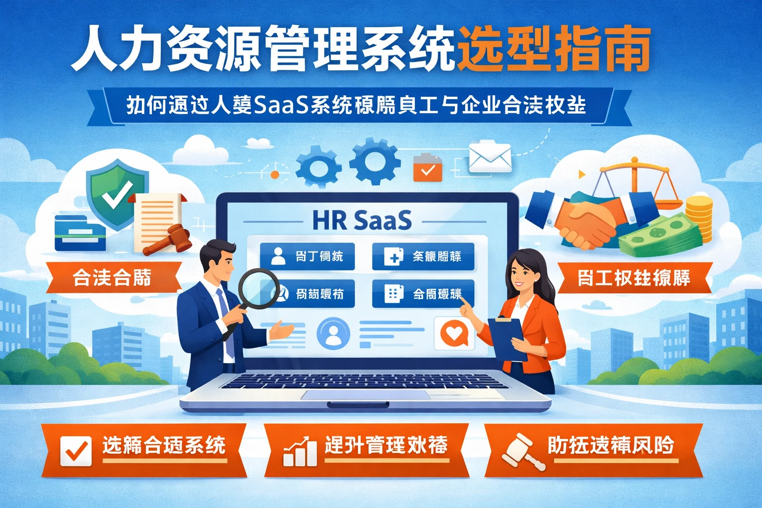 人力资源管理系统选型指南：如何通过人事SaaS系统保障员工与企业合法权益