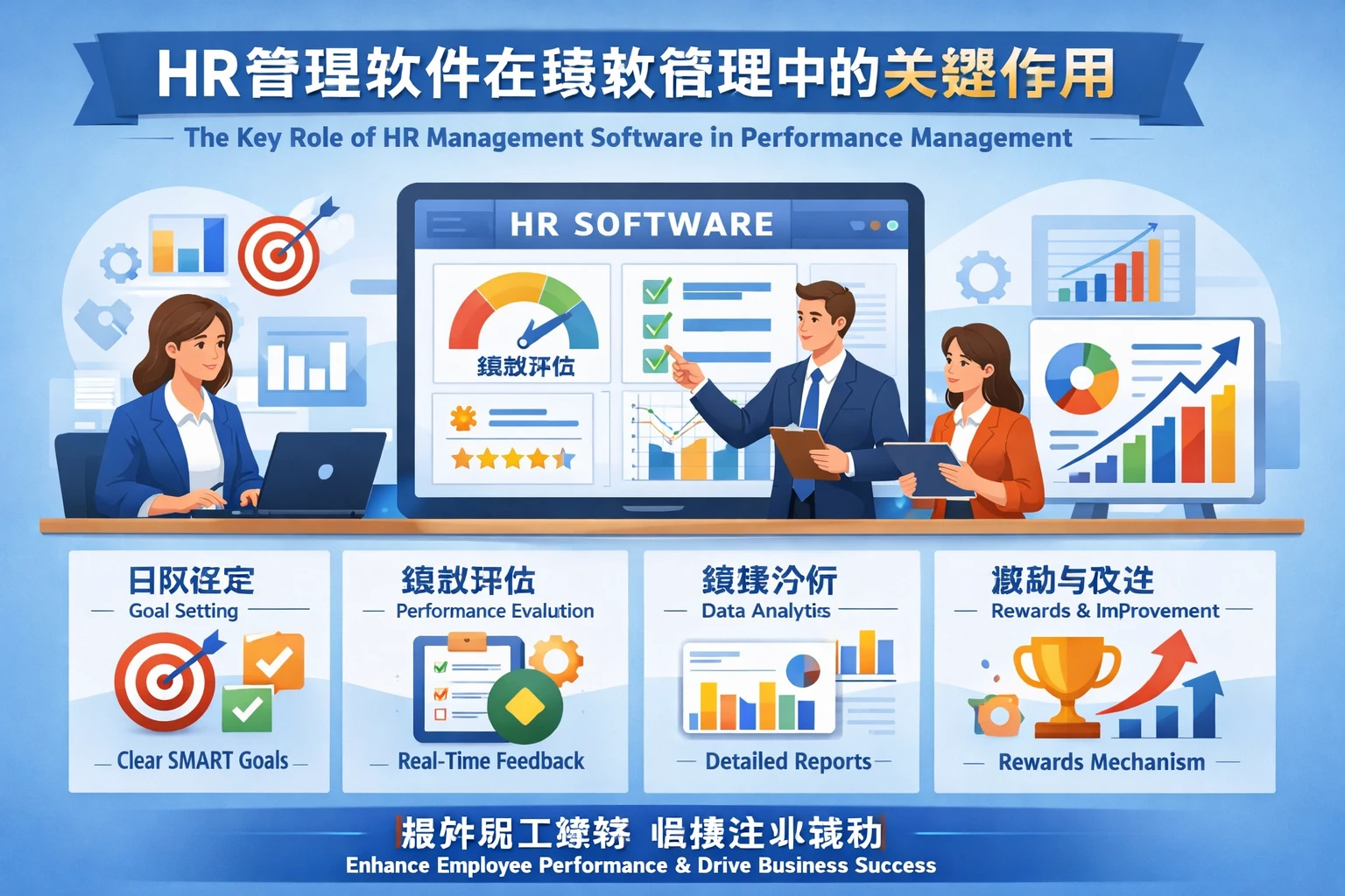 HR管理软件在绩效管理中的关键作用