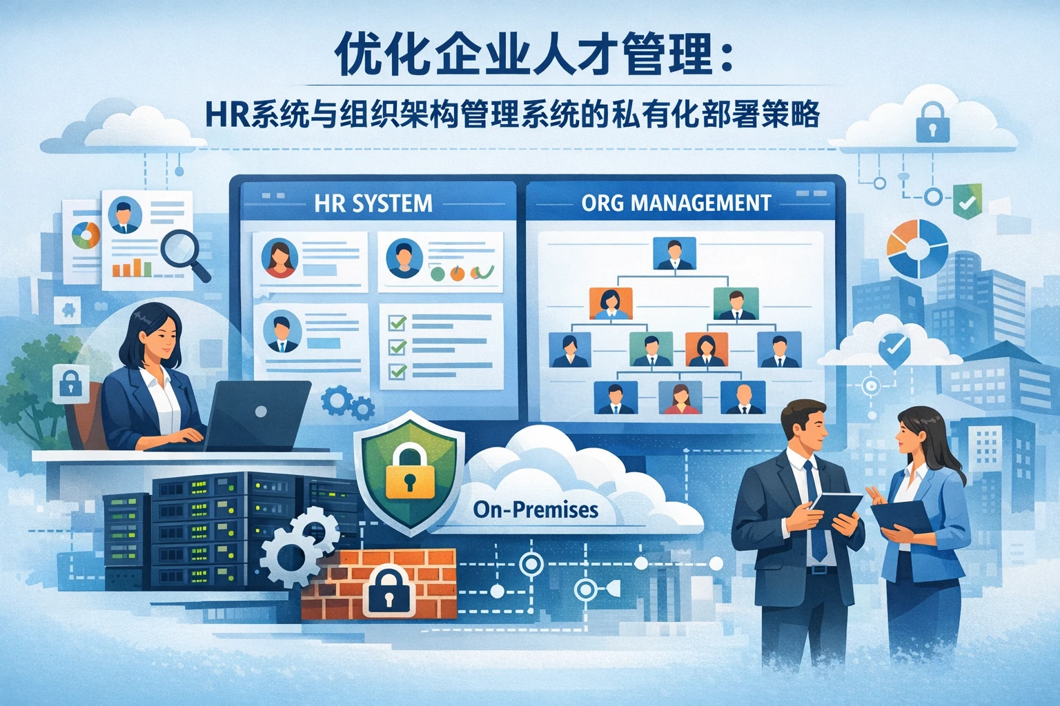 优化企业人才管理：HR系统与组织架构管理系统的私有化部署策略