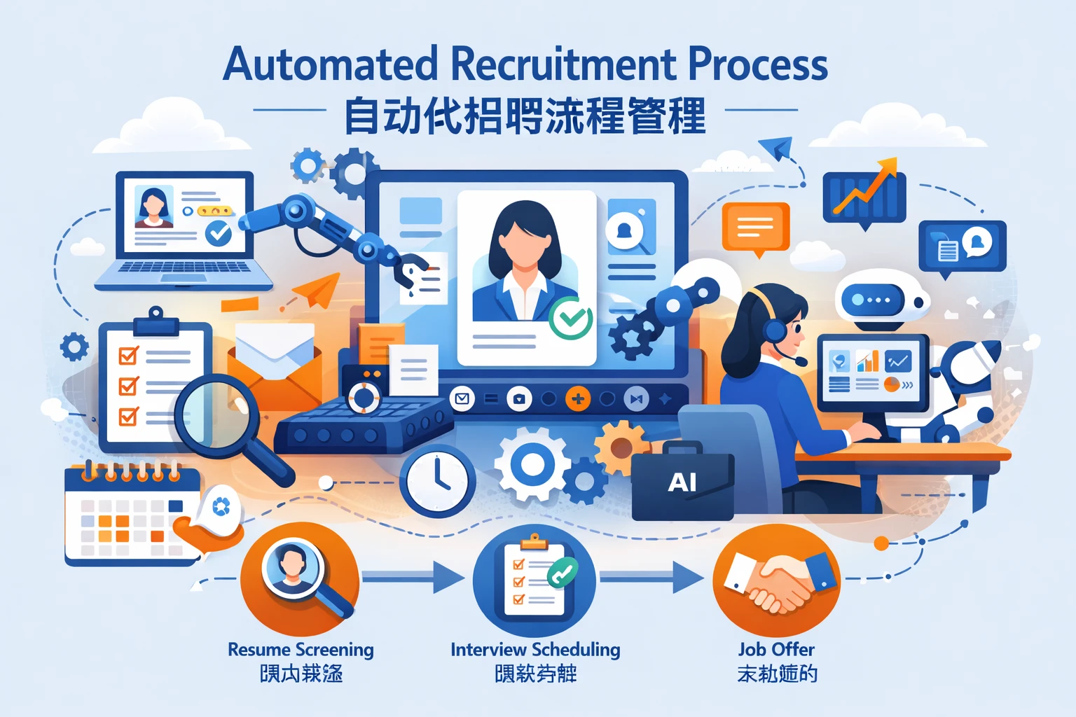 招聘流程的自动化管理