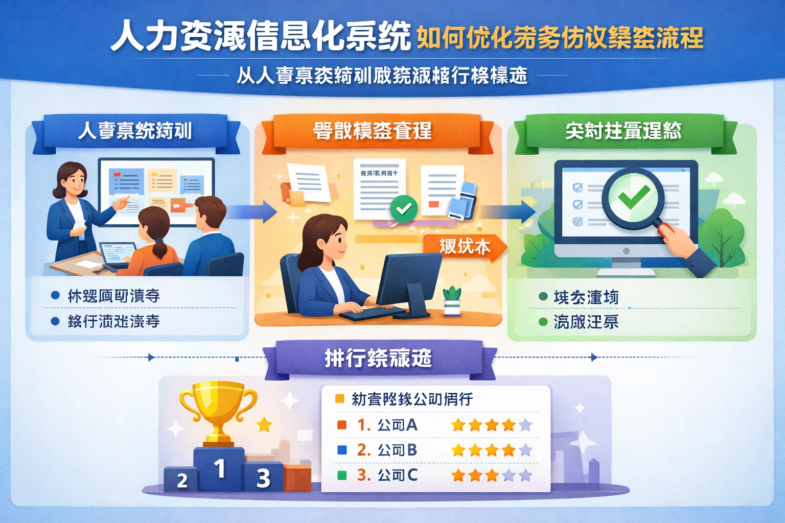 人力资源信息化系统如何优化劳务协议续签流程：从人事系统培训服务到排行榜精选