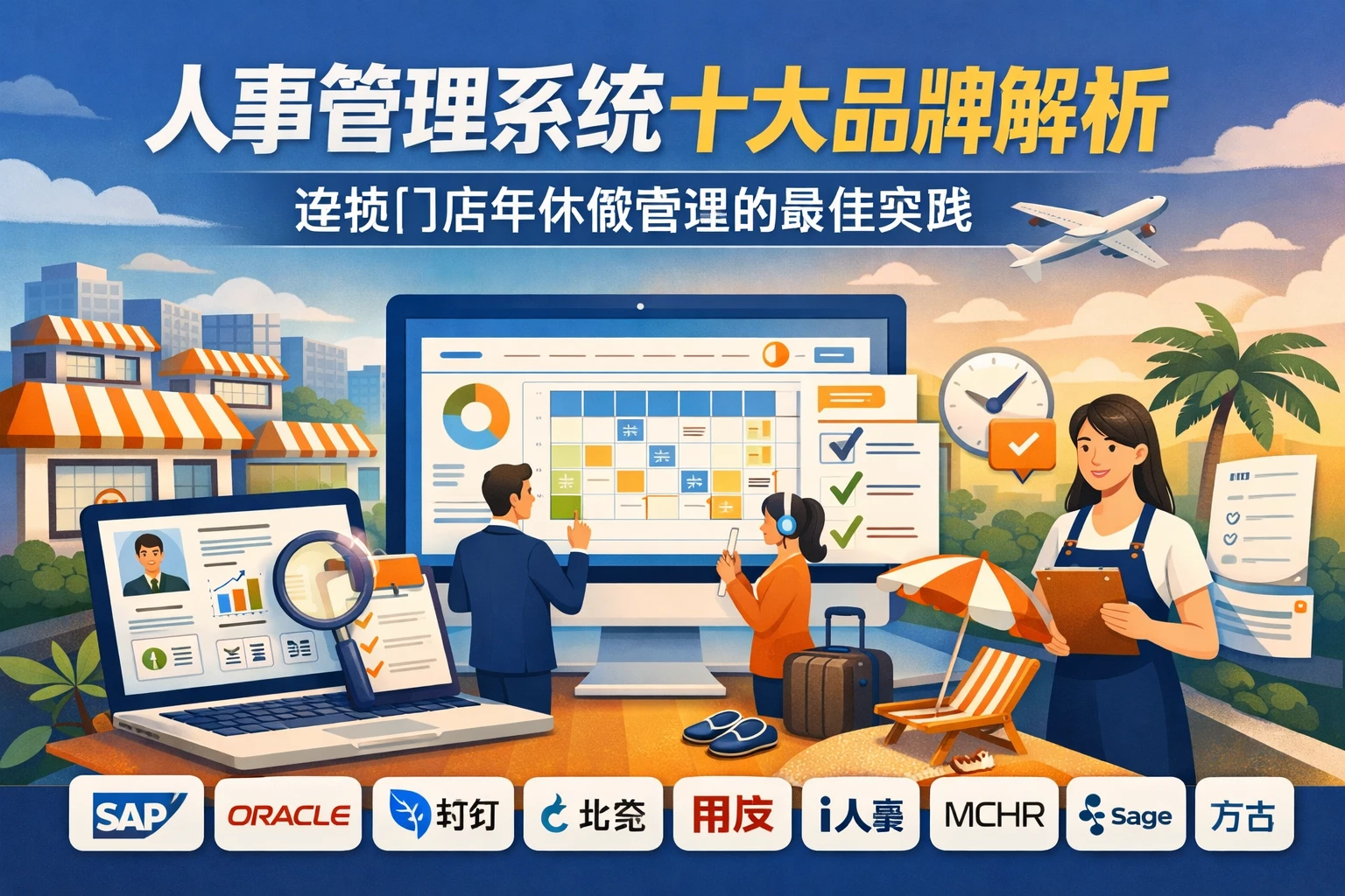 人事管理系统十大品牌解析：连锁门店年休假管理的最佳实践
