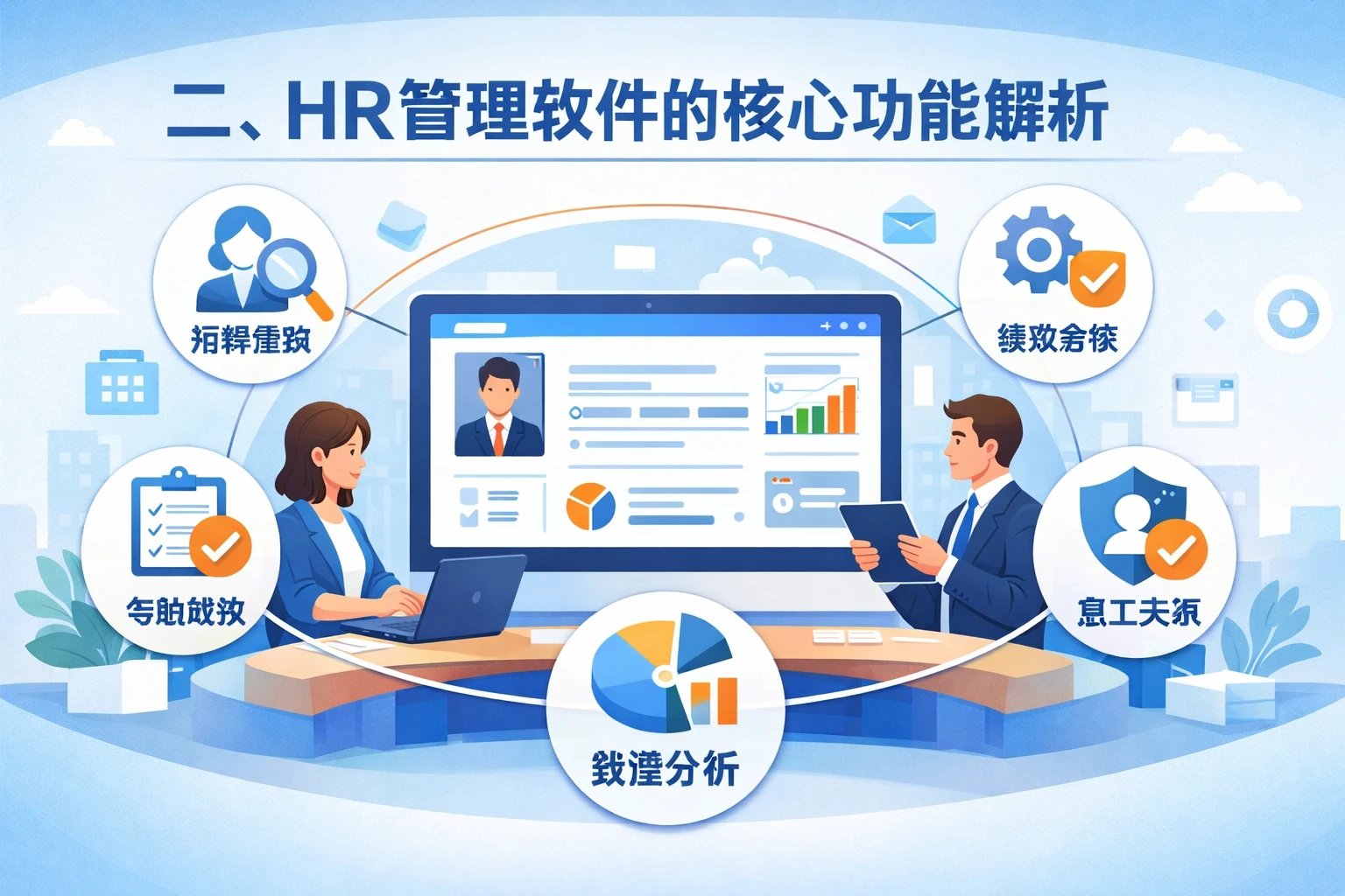 二、HR管理软件的核心功能解析
