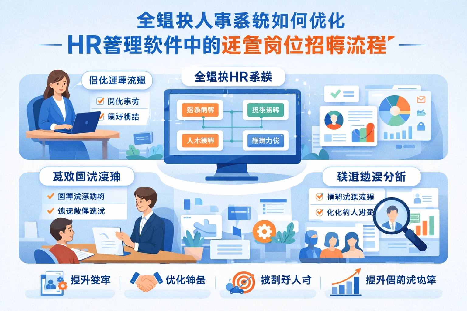 全模块人事系统如何优化HR管理软件中的运营岗位招聘流程