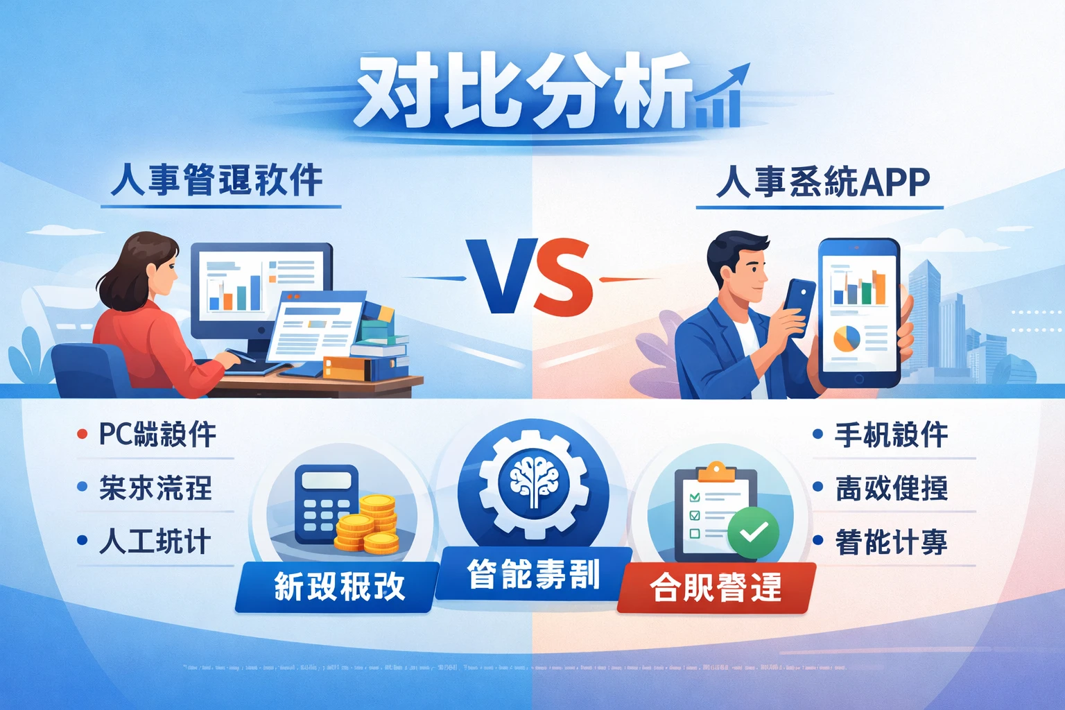 人事管理软件与人事系统APP对比分析：2019新政下薪资核算的智能解决方案
