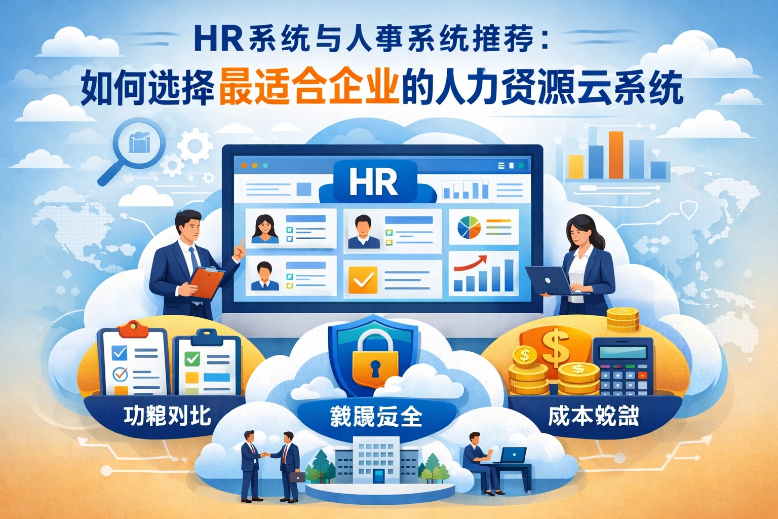 HR系统与人事系统推荐：如何选择最适合企业的人力资源云系统