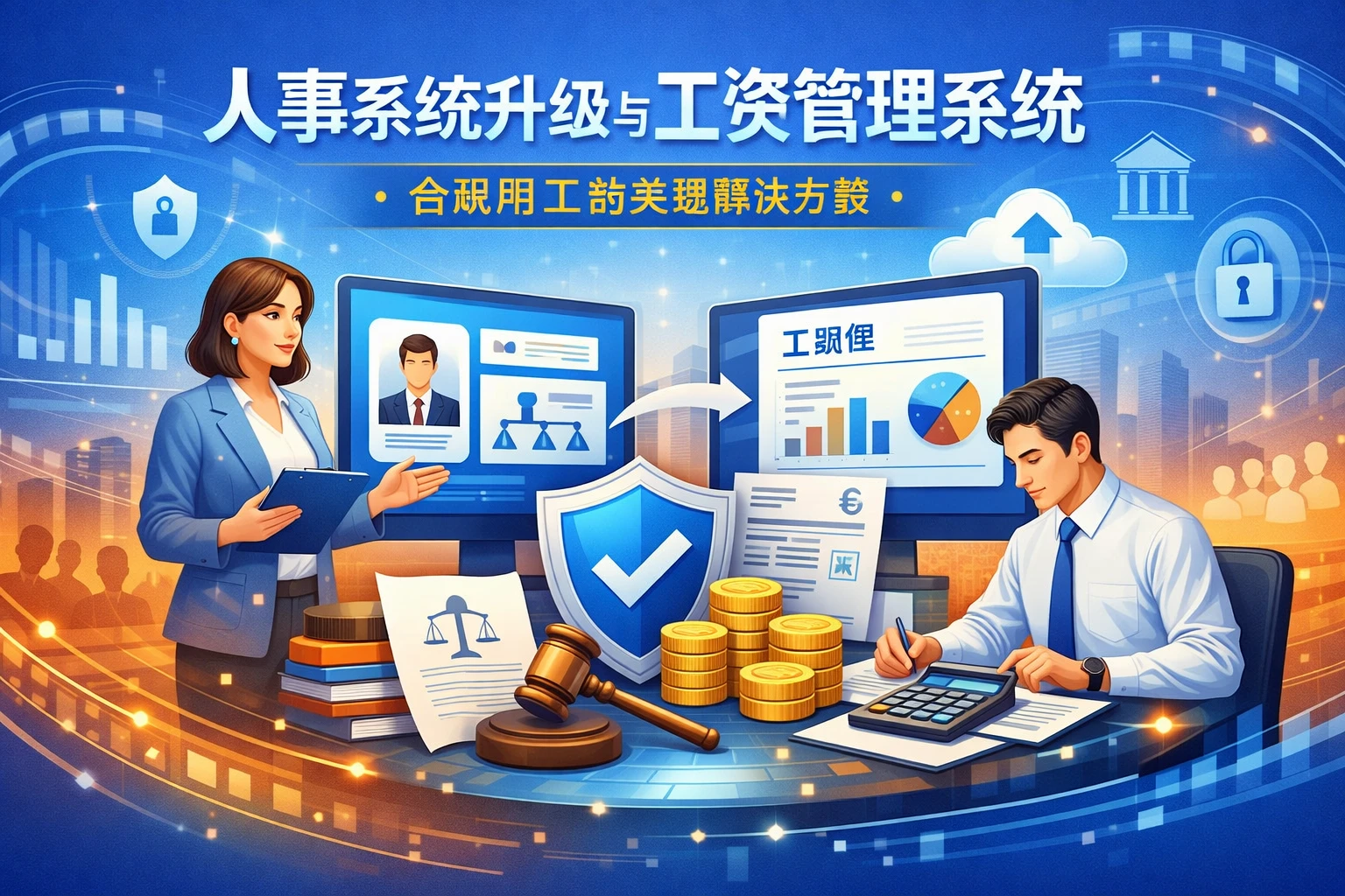 人事系统升级与工资管理系统：合规用工的关键解决方案