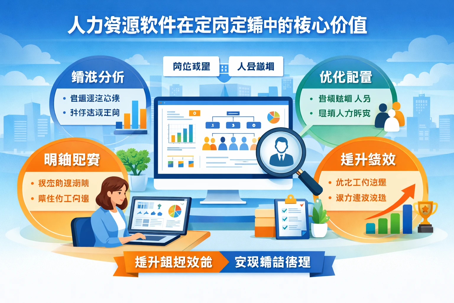 人力资源软件在定岗定编中的核心价值