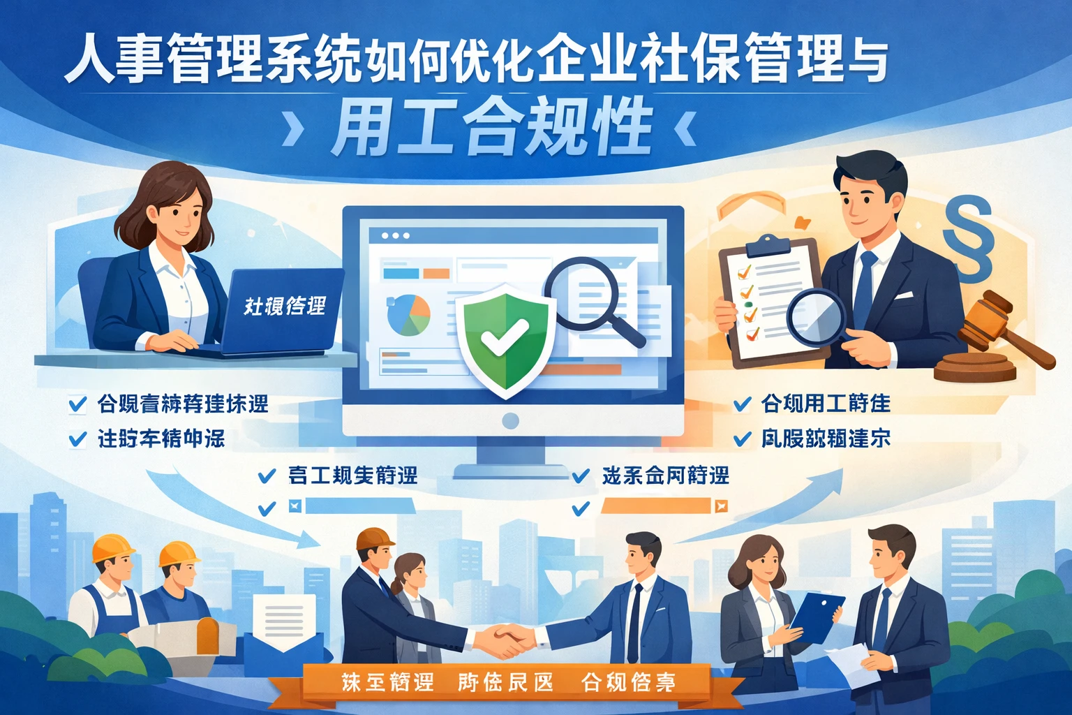 人事管理系统如何优化企业社保管理与用工合规性