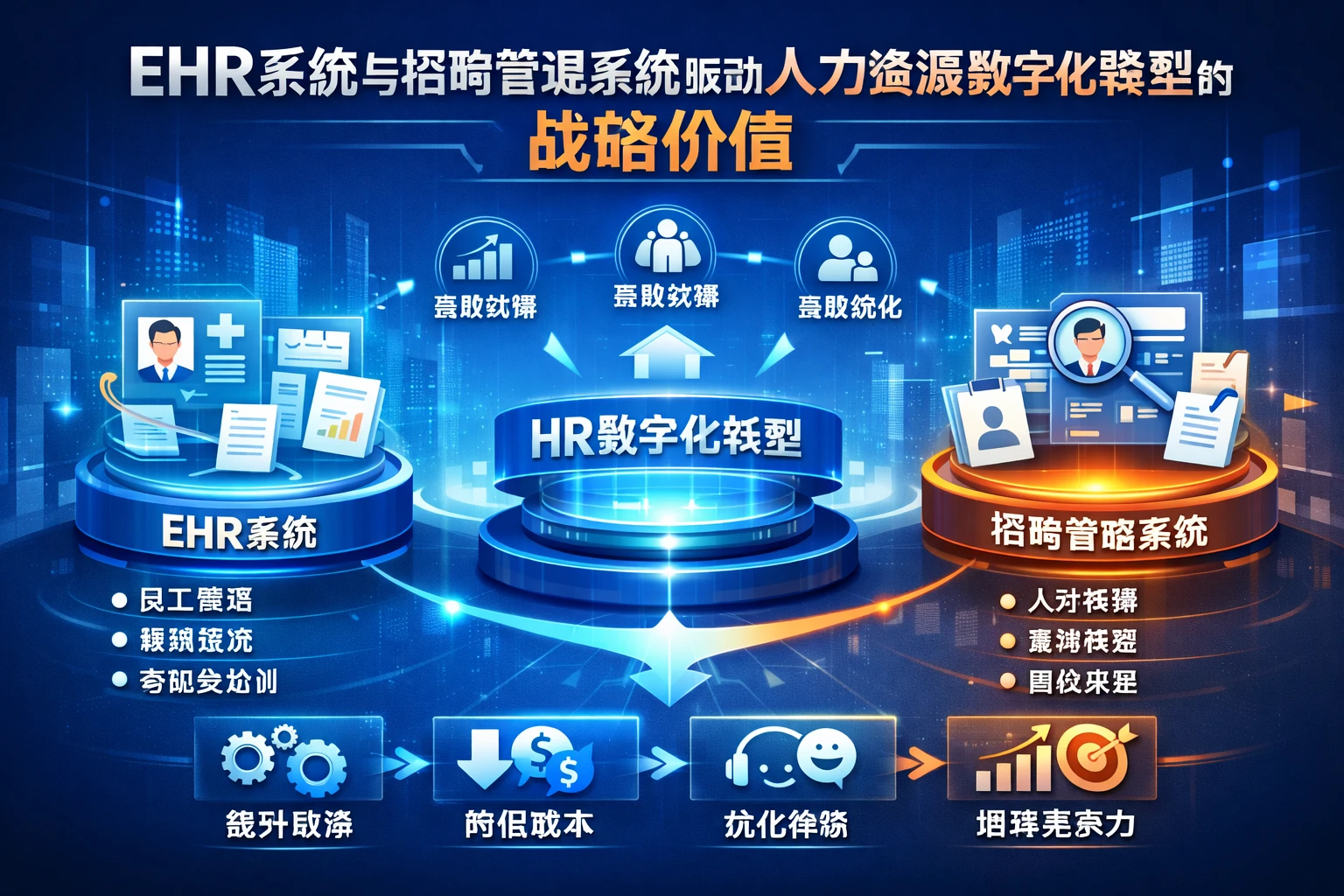ehr系统与招聘管理系统驱动人力资源数字化转型的战略价值