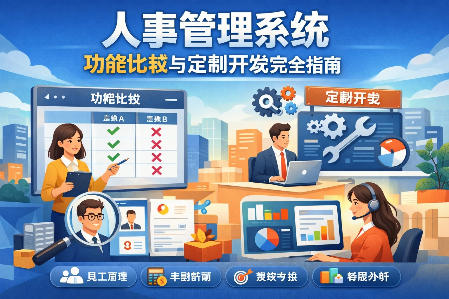 人事管理系统功能比较与定制开发完全指南