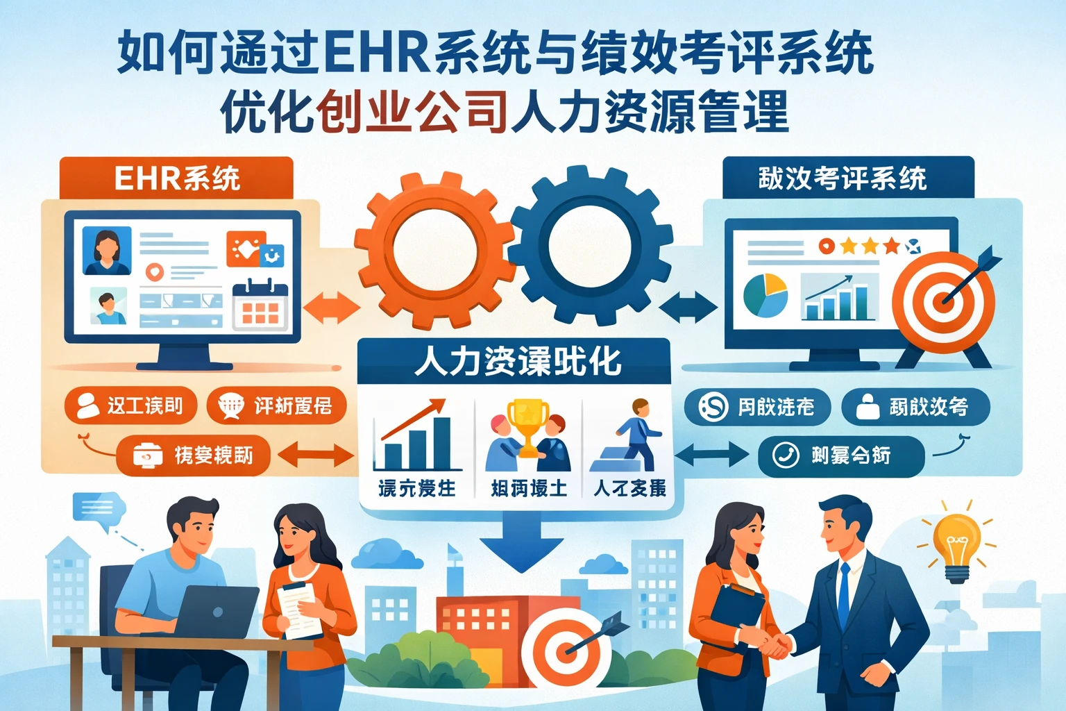 如何通过EHR系统与绩效考评系统优化创业公司人力资源管理