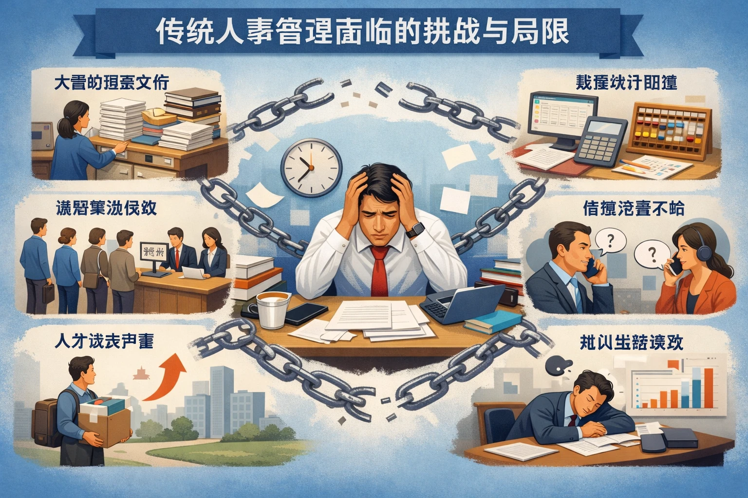 传统人事管理面临的挑战与局限