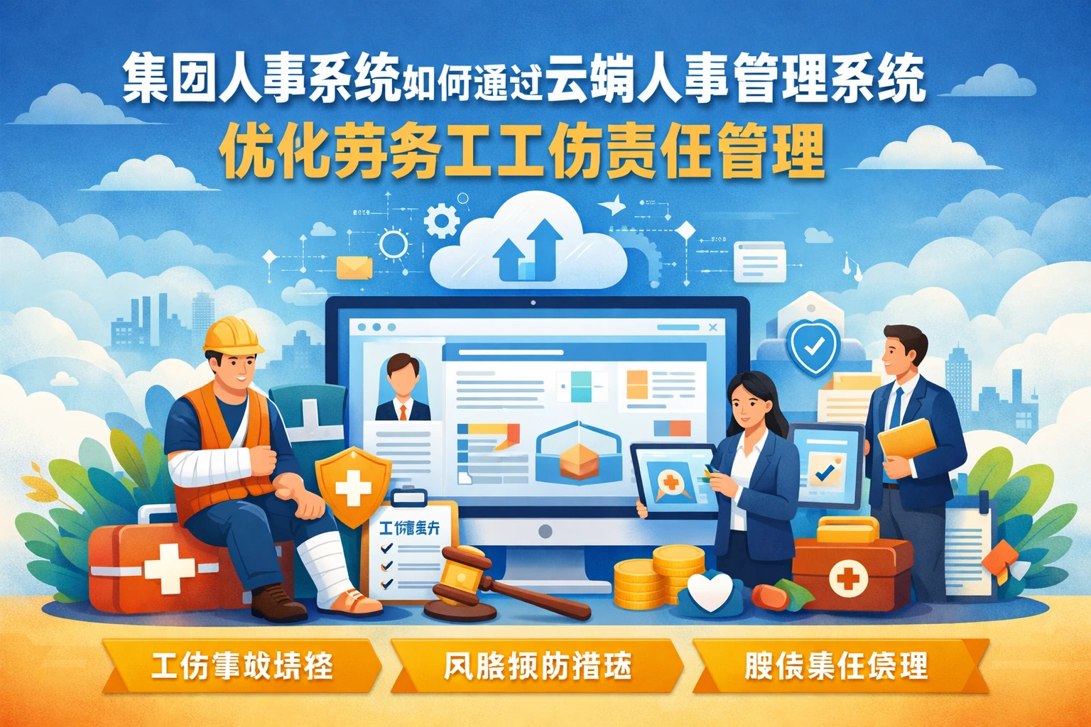 集团人事系统如何通过云端人事管理系统优化劳务工工伤责任管理