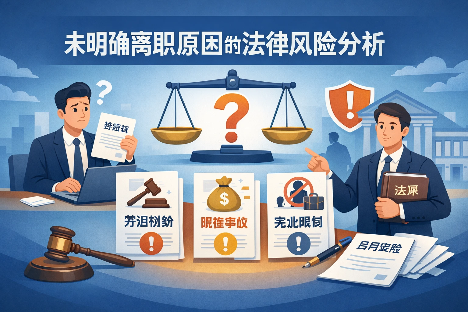 未明确离职原因的法律风险分析